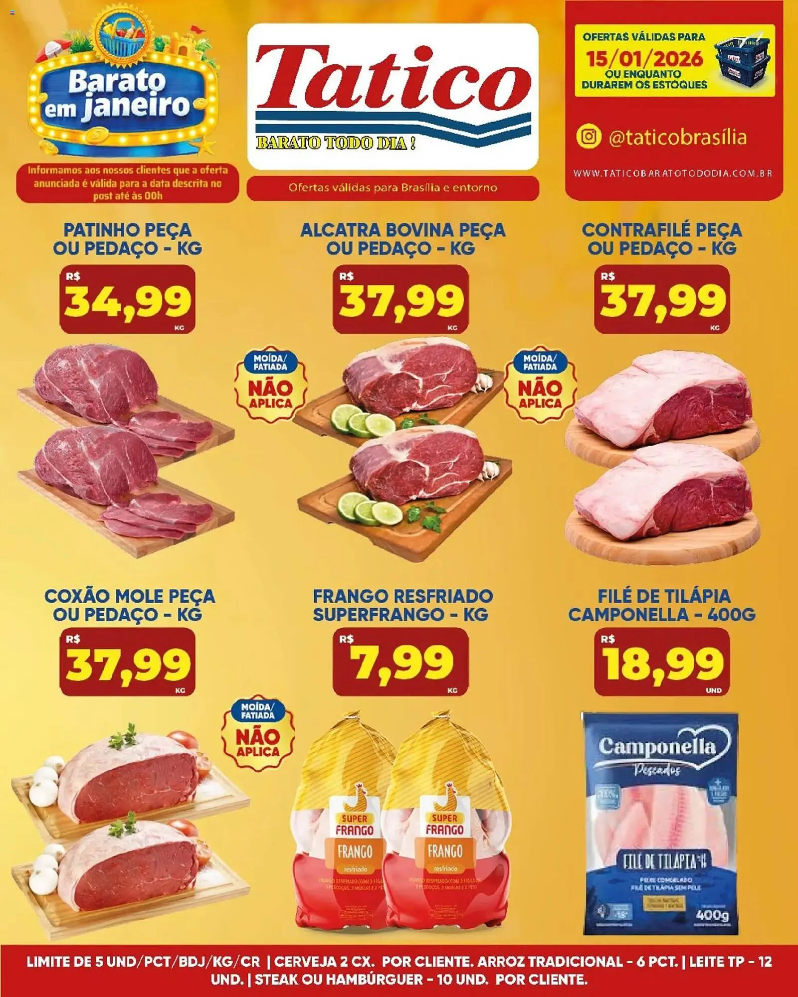 Encarte de Tabloide Tatico 15 de janeiro até 15 de janeiro 2026 - Pagina 12