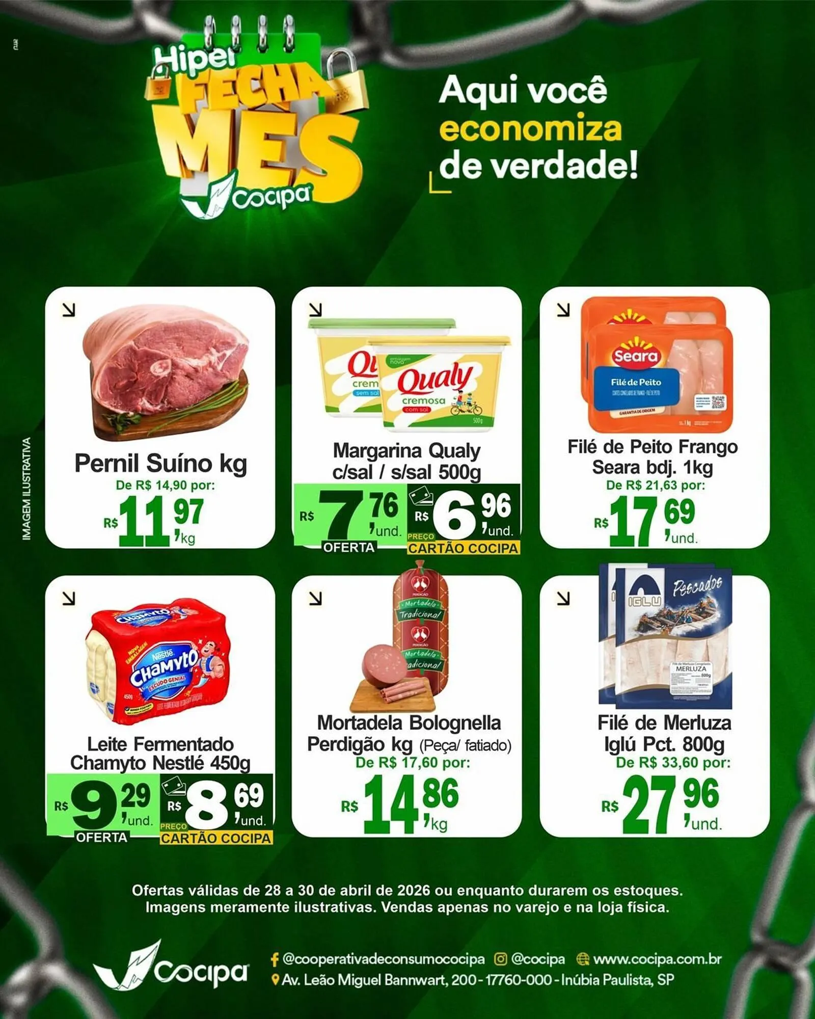 Encarte de Catálogo Cocipa 28 de abril até 30 de abril 2026 - Pagina 1