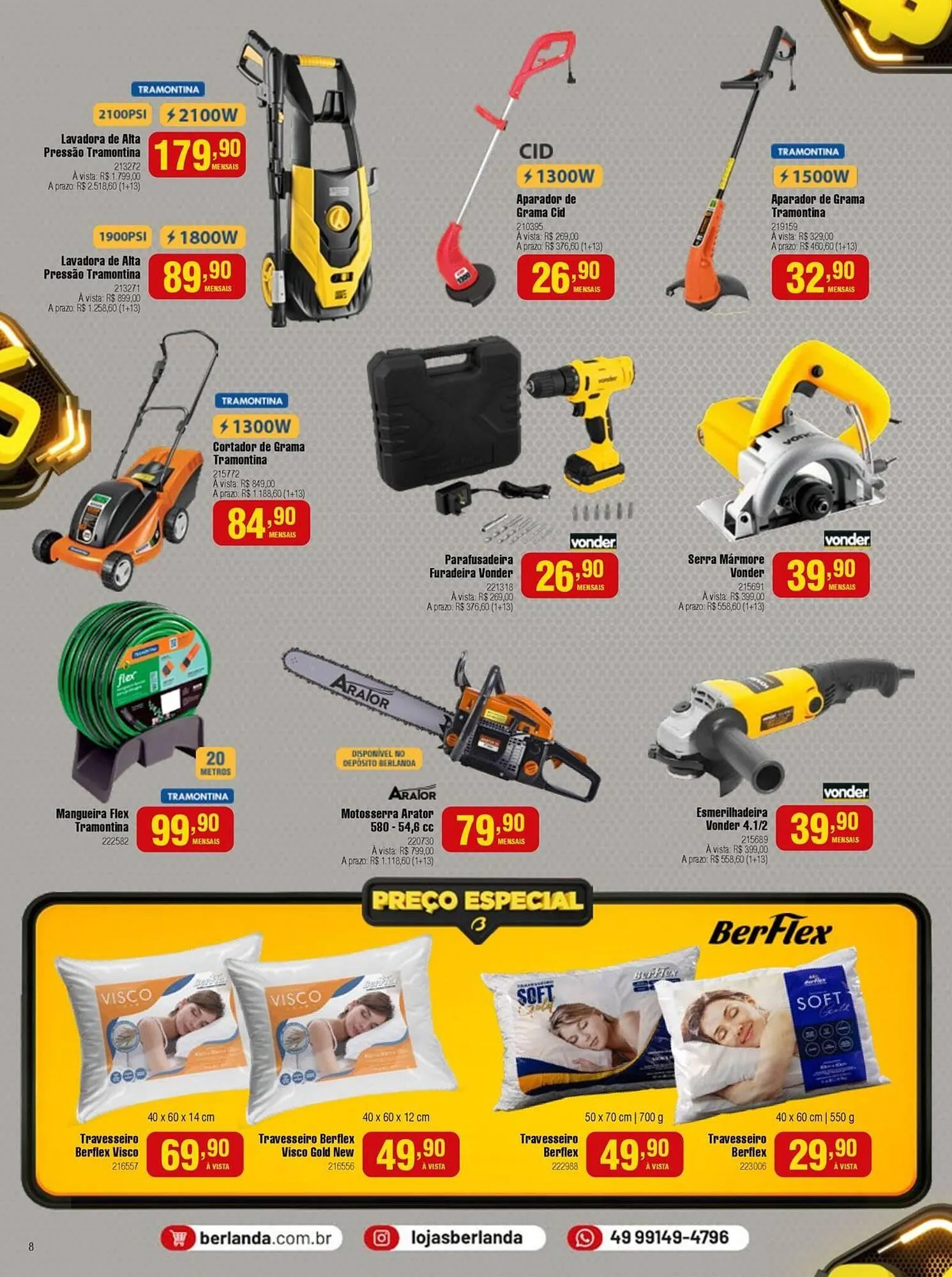 Encarte de Catálogo Berlanda 14 de novembro até 30 de novembro 2025 - Pagina 8