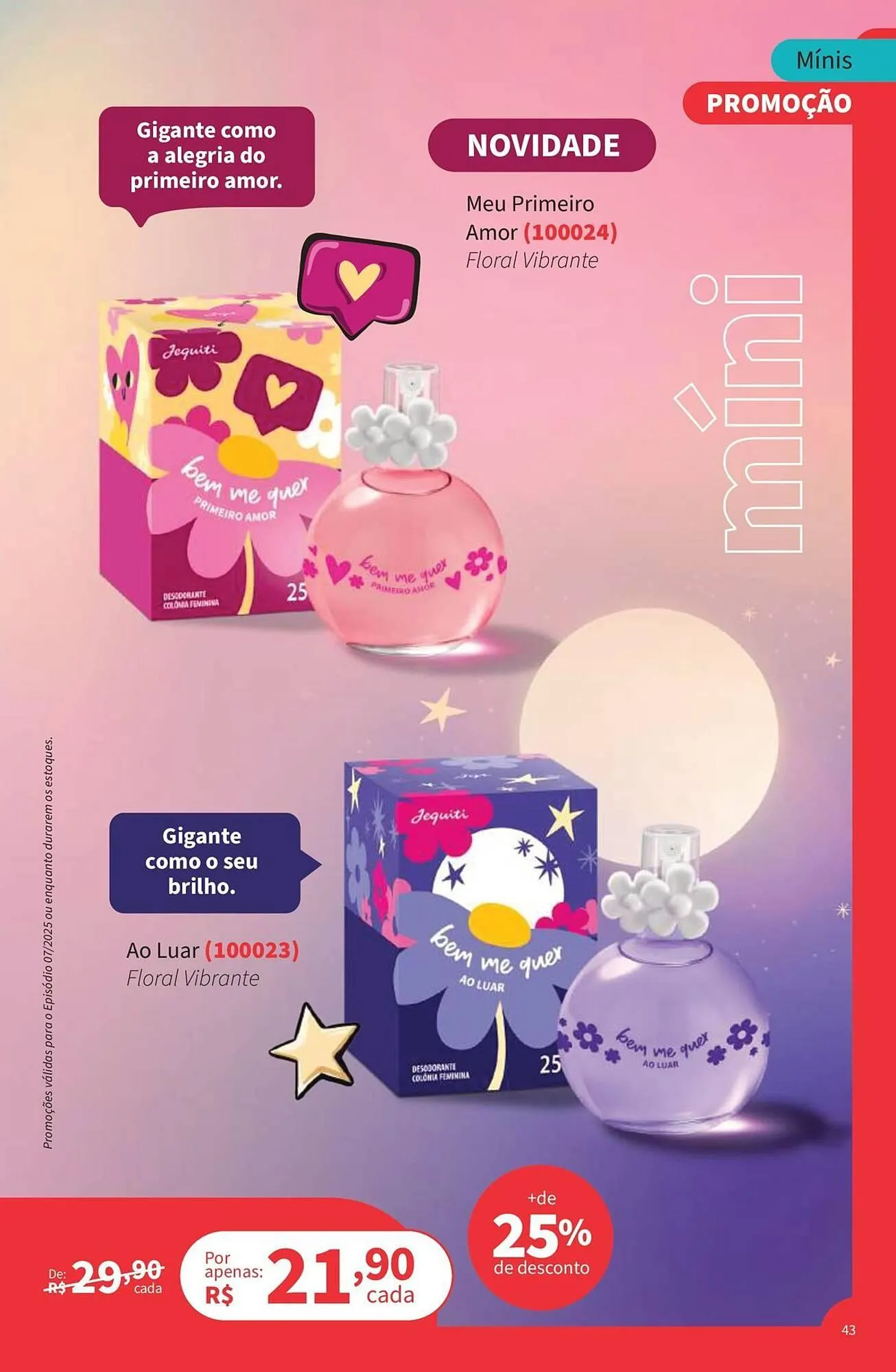 Encarte de Catálogo Jequiti 12 de maio até 31 de maio 2025 - Pagina 43