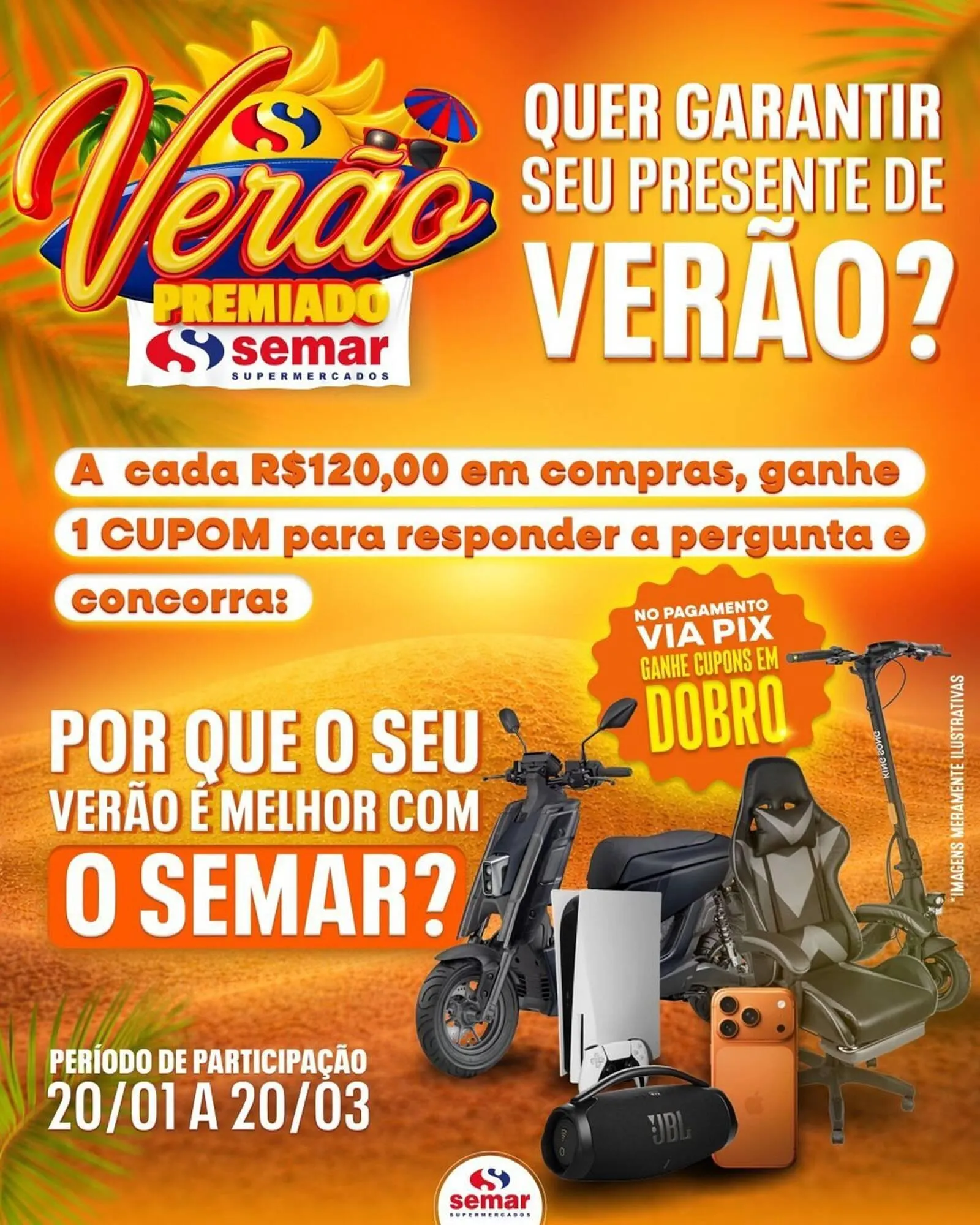 Encarte de Folheto Semar Supermercado 15 de janeiro até 20 de março 2026 - Pagina 2