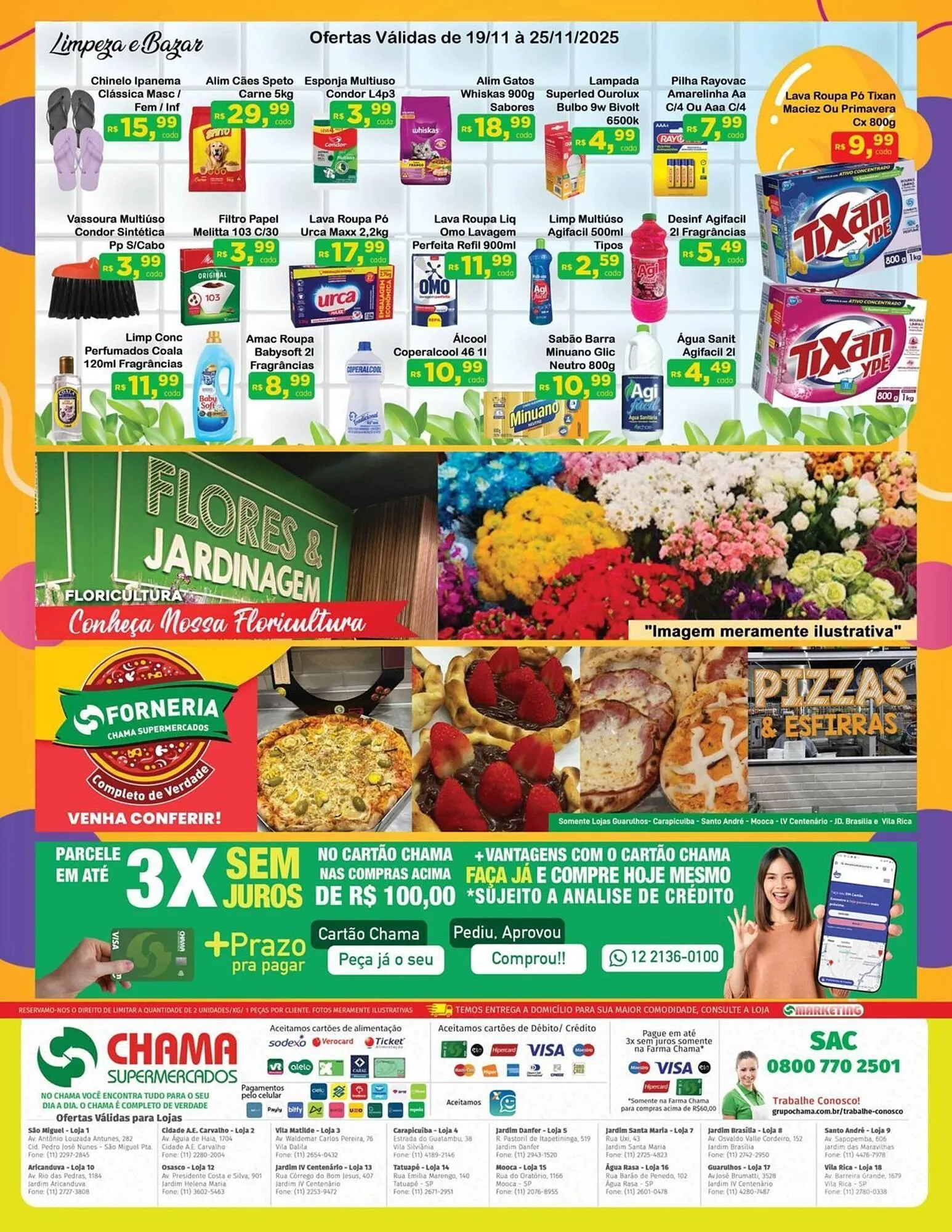 Encarte de Catálogo Chama Supermercados 19 de novembro até 25 de novembro 2025 - Pagina 4