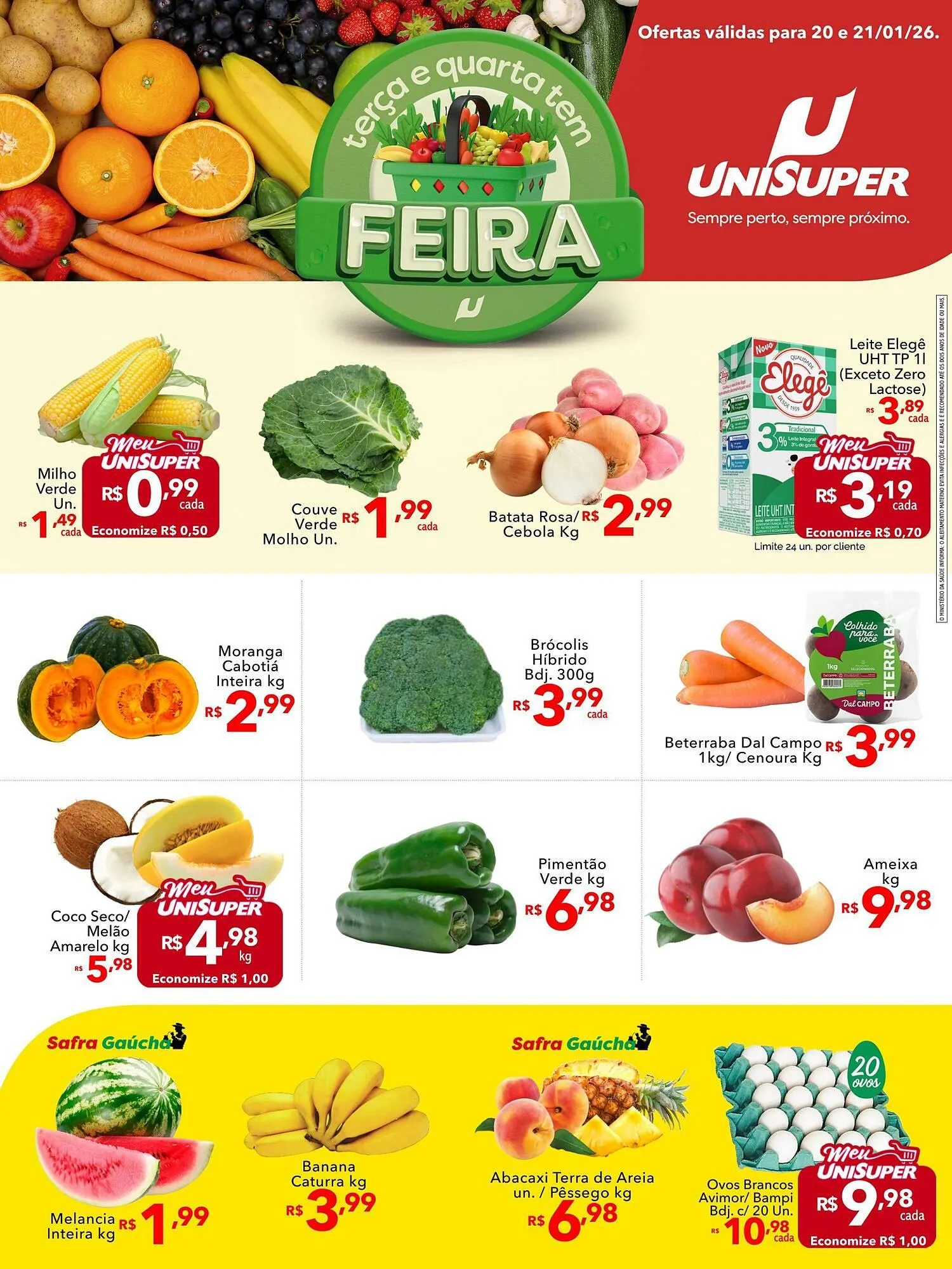Encarte de Encarte UniSuper 20 de janeiro até 21 de janeiro 2026 - Pagina 1
