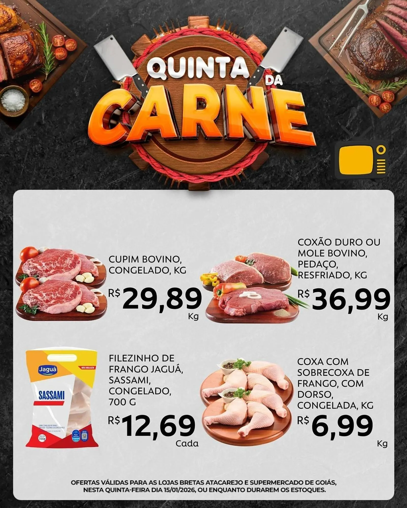 Encarte de Catálogo Supermercados Bretas 15 de janeiro até 15 de janeiro 2026 - Pagina 1