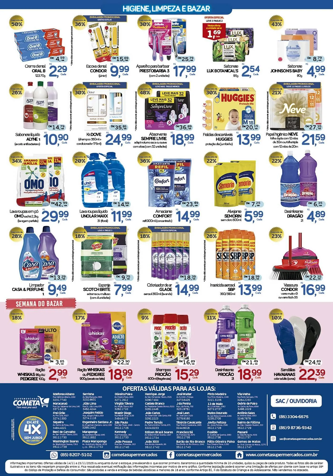 Encarte de Encarte Cometa Supermercados 14 de novembro até 23 de novembro 2025 - Pagina 4
