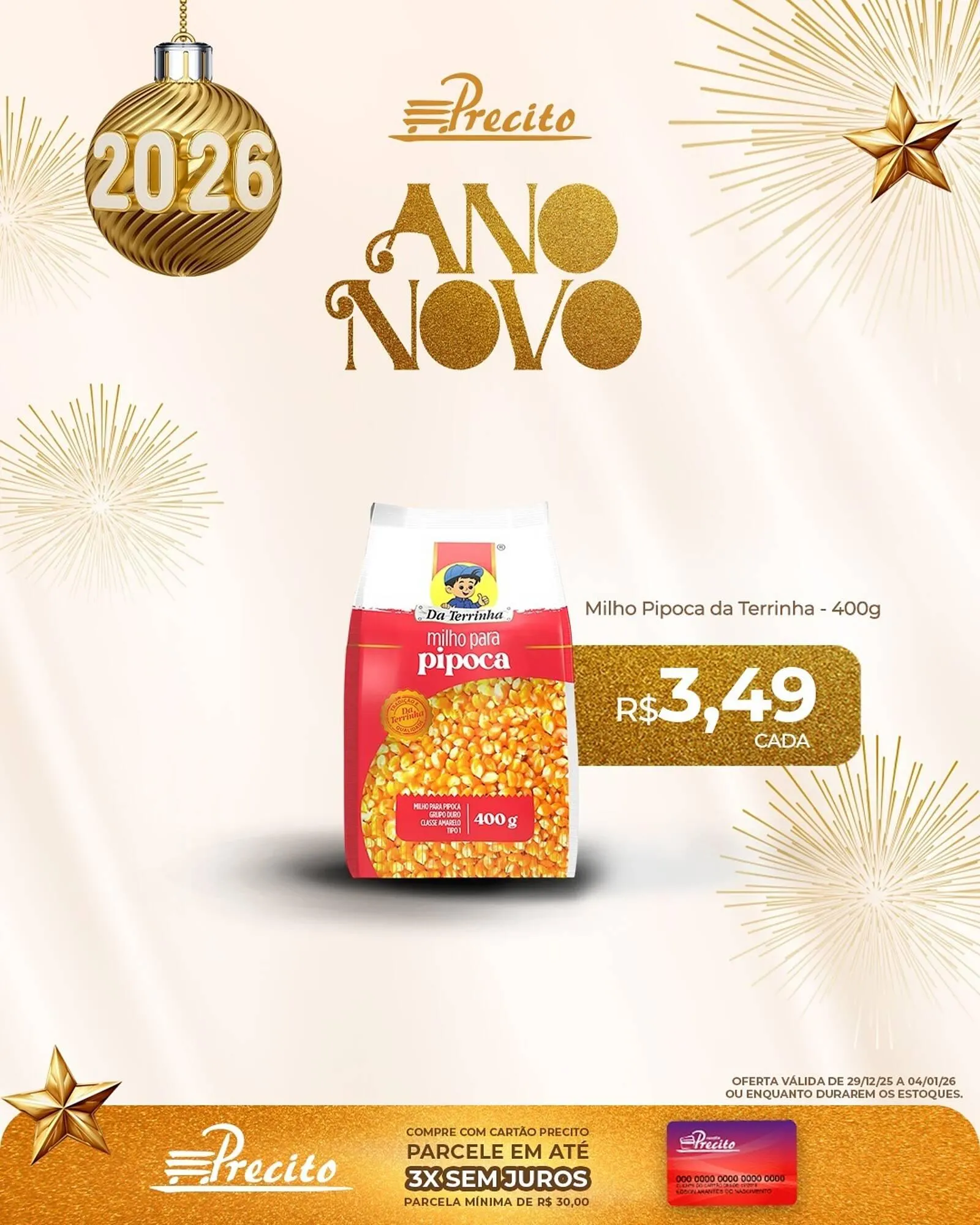 Encarte de Catálogo Supermercado Precito 29 de dezembro até 4 de janeiro 2026 - Pagina 3