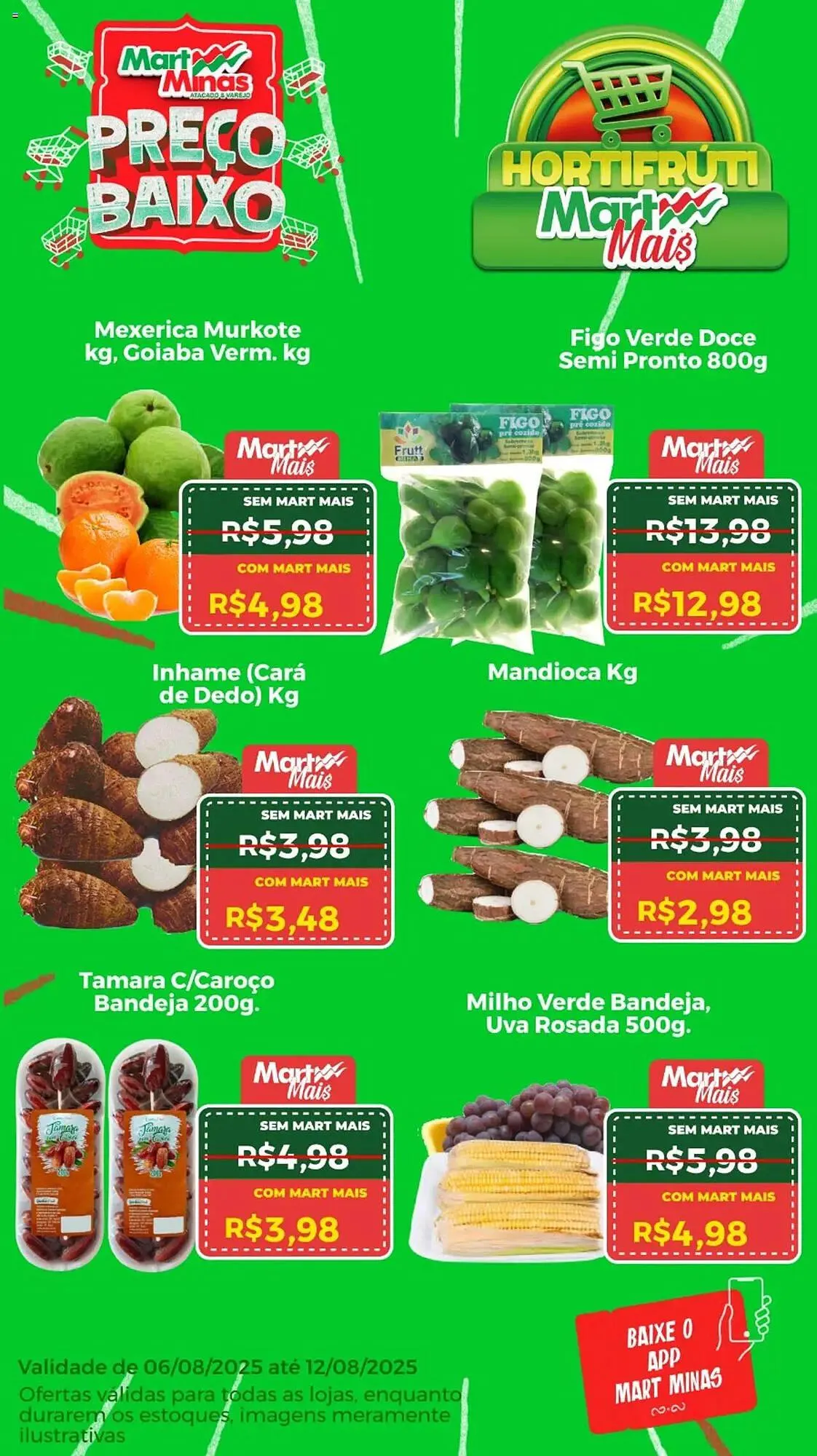 Encarte de Catálogo Mart Minas 6 de agosto até 12 de agosto 2025 - Pagina 1