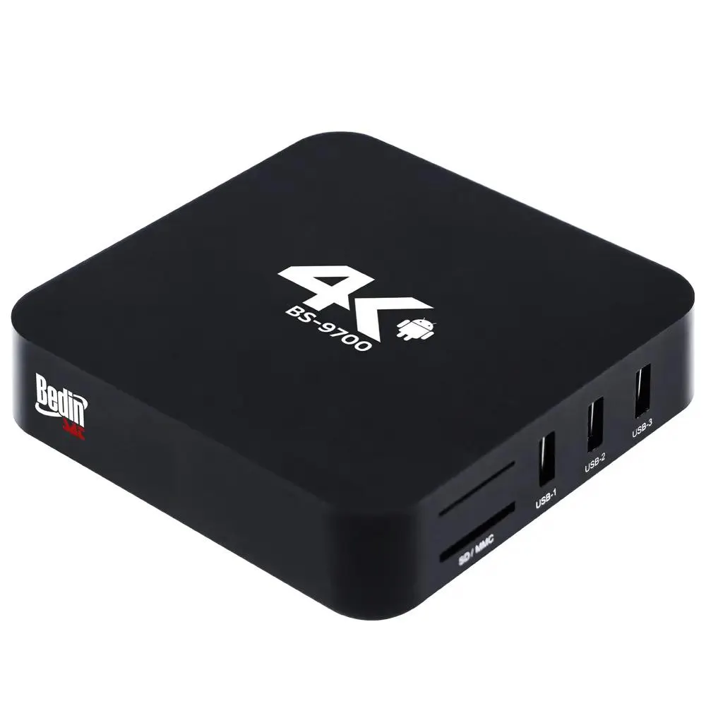 Receptor com Resolução 4K Bedin Sat SmartBox BS-9700
