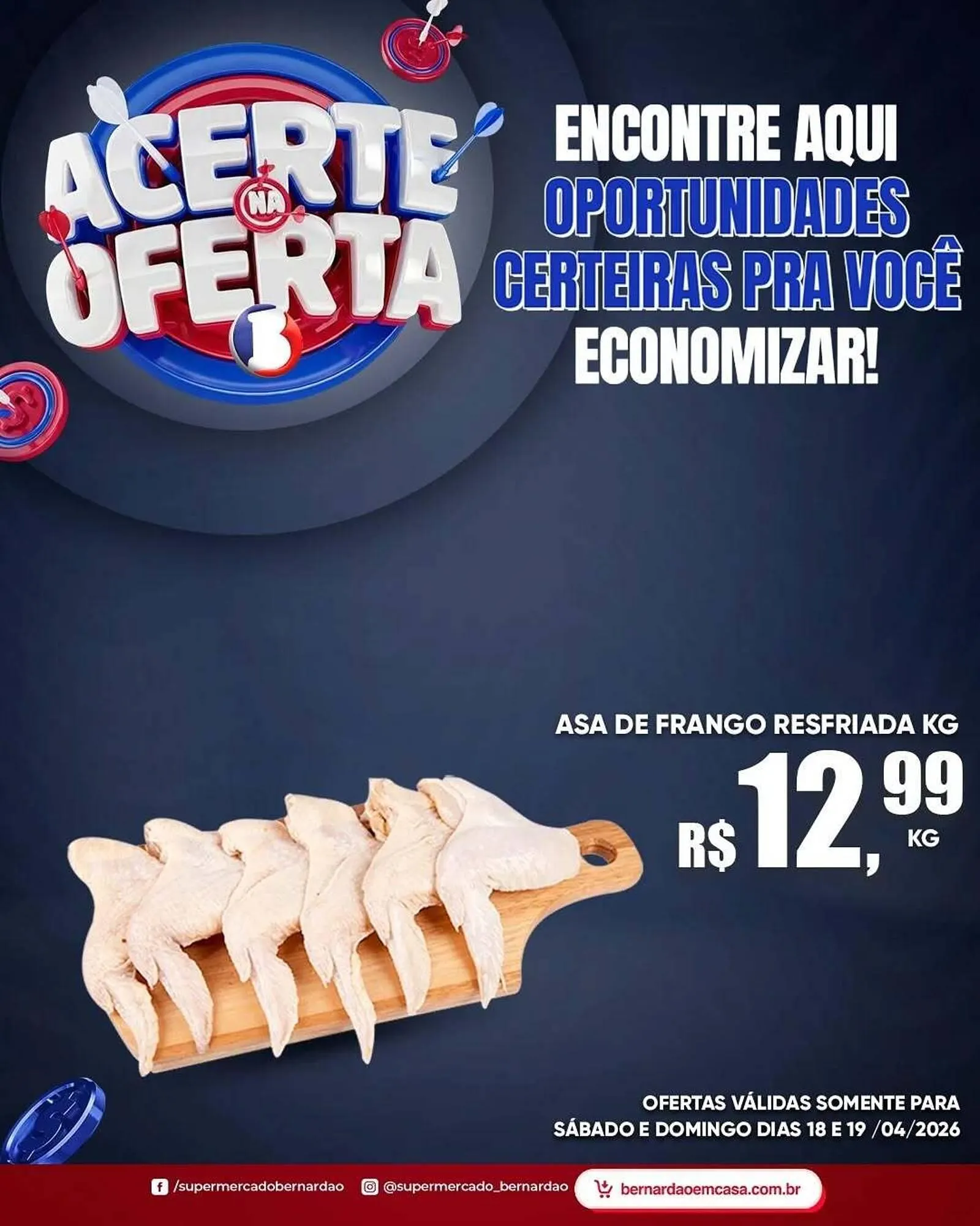 Encarte de Catálogo Supermercado Bernardão 18 de abril até 19 de abril 2026 - Pagina 2