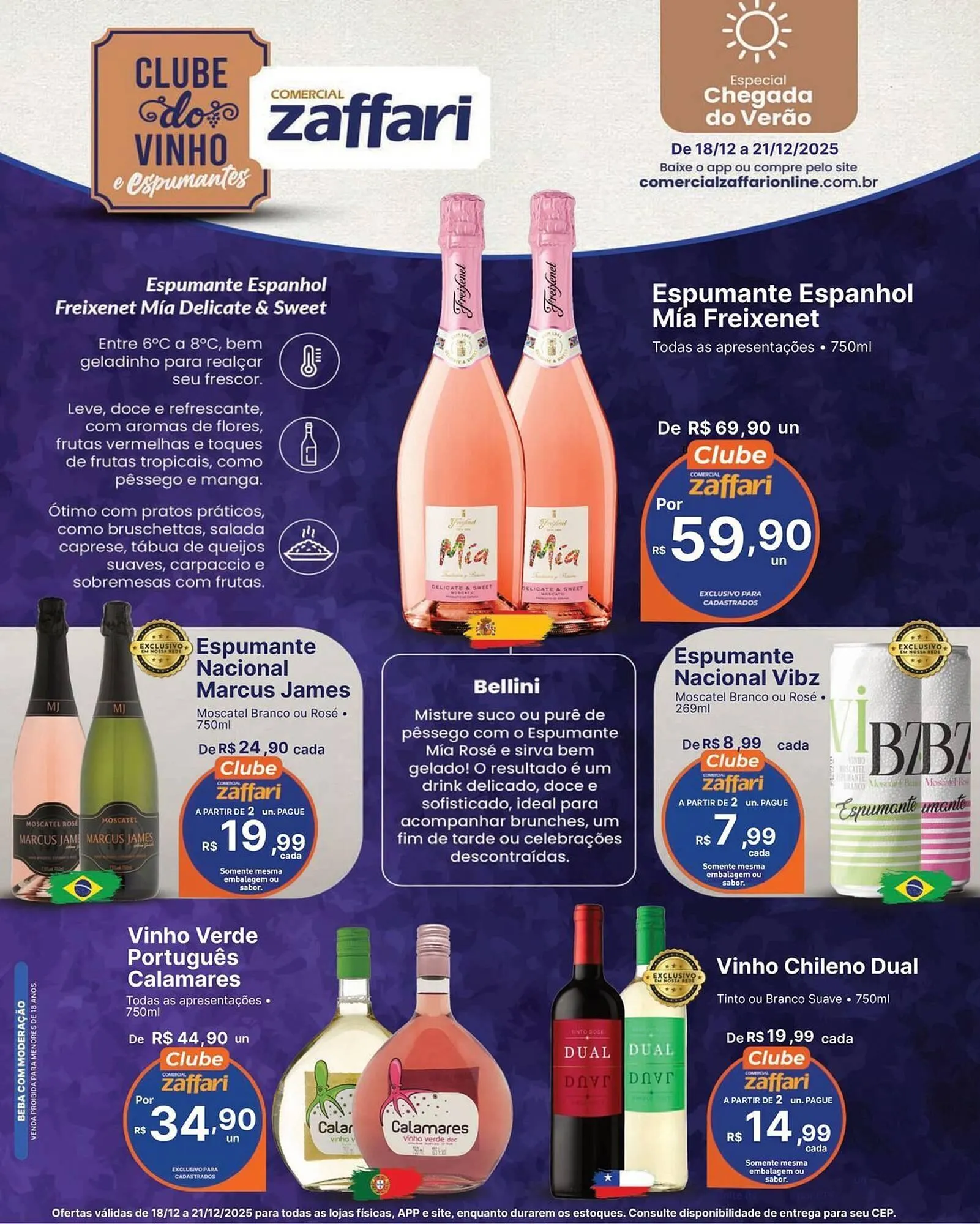 Encarte de Encarte Comercial Zaffari 18 de dezembro até 21 de dezembro 2025 - Pagina 1
