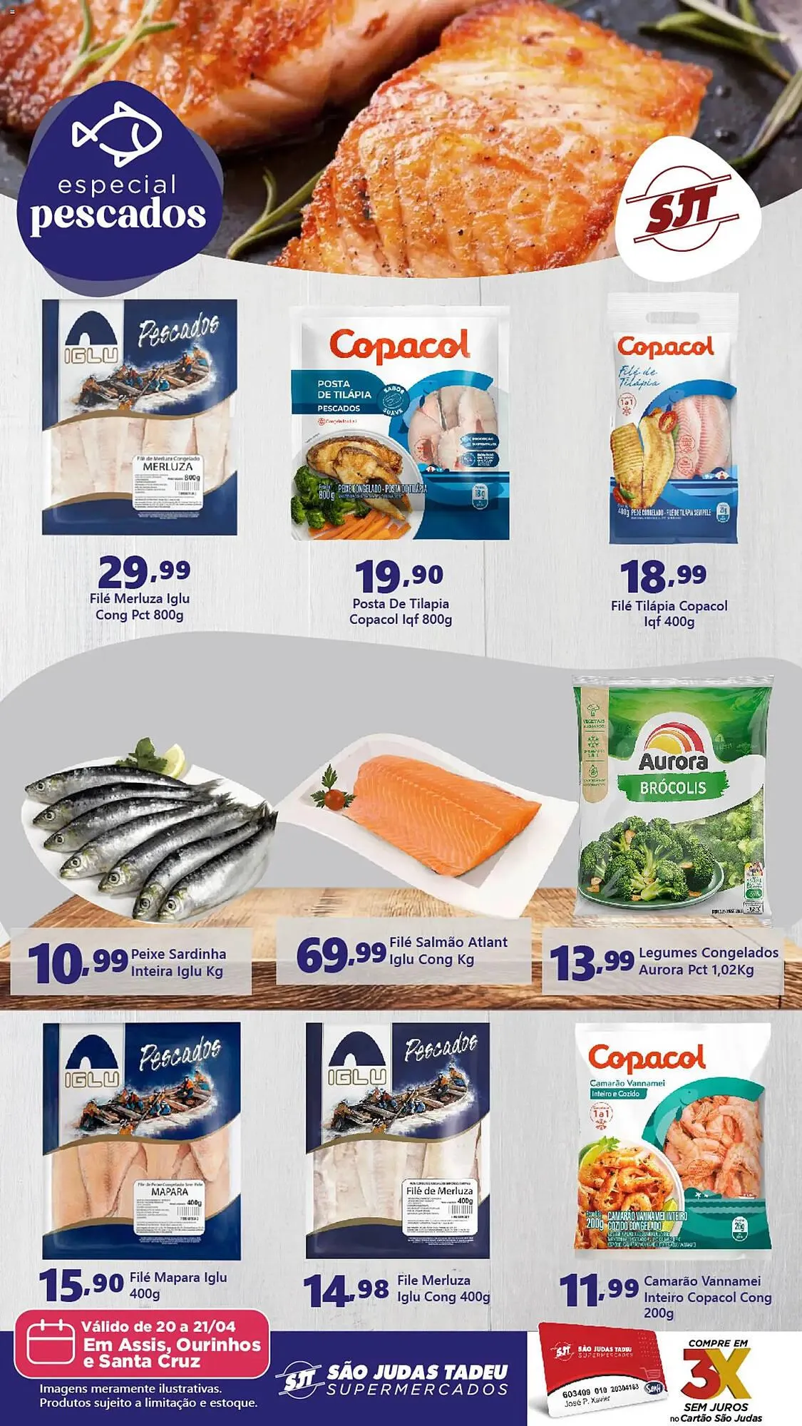Encarte de Folheto São Judas Tadeu 20 de abril até 22 de abril 2026 - Pagina 1