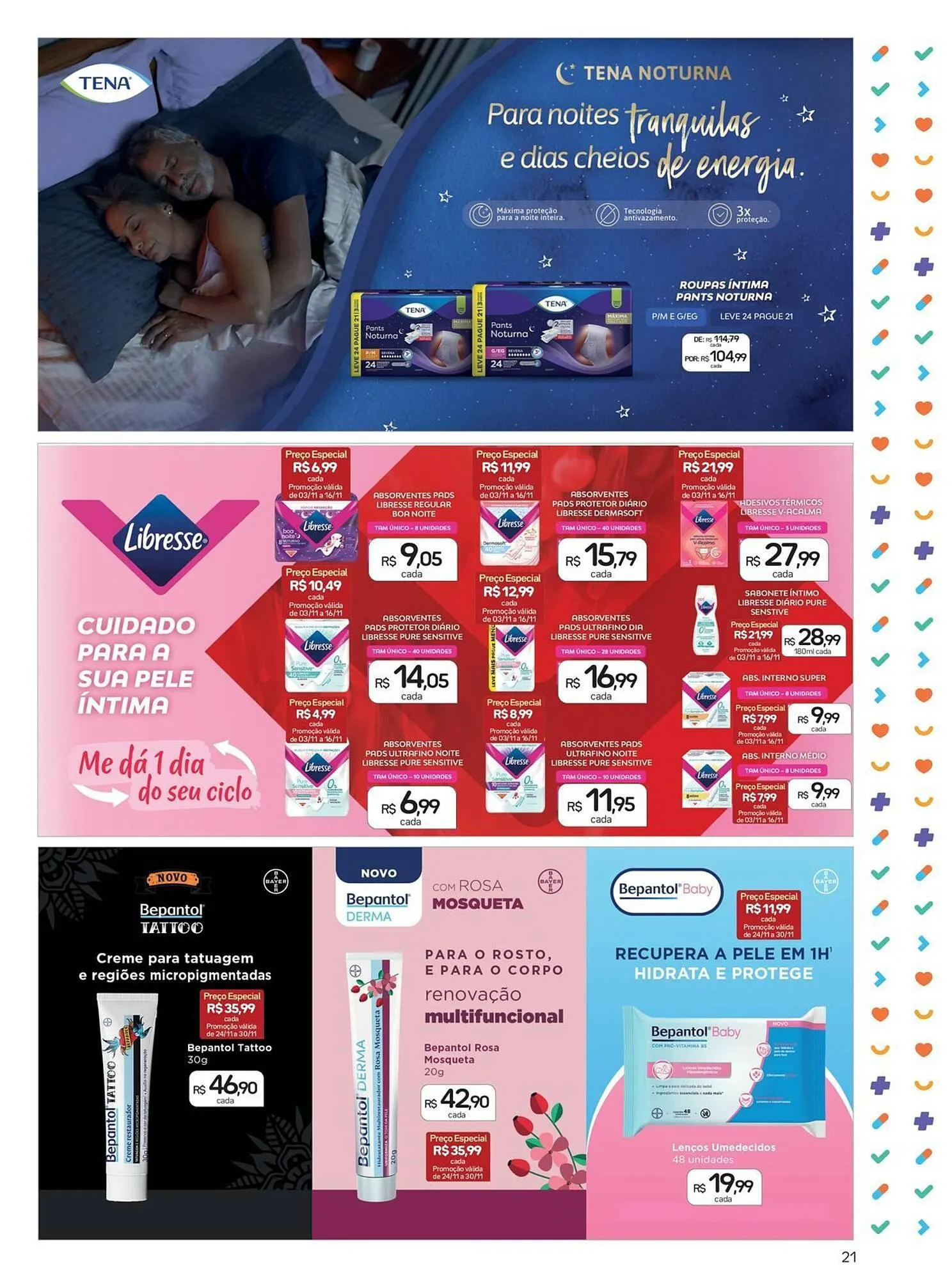 Encarte de Folheto Drogal 3 de novembro até 30 de novembro 2025 - Pagina 21