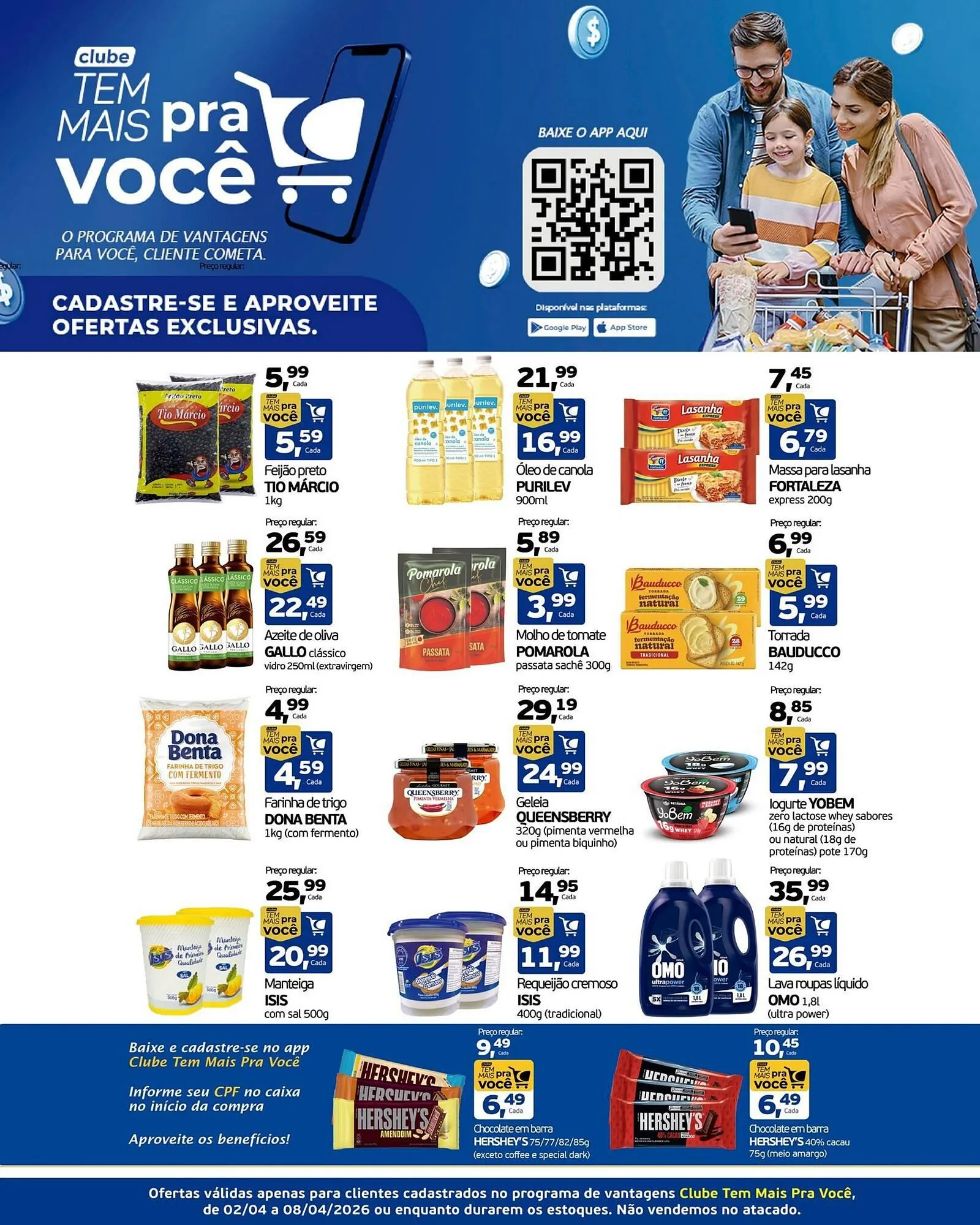 Encarte de Encarte Cometa Supermercados 2 de abril até 8 de abril 2026 - Pagina 1