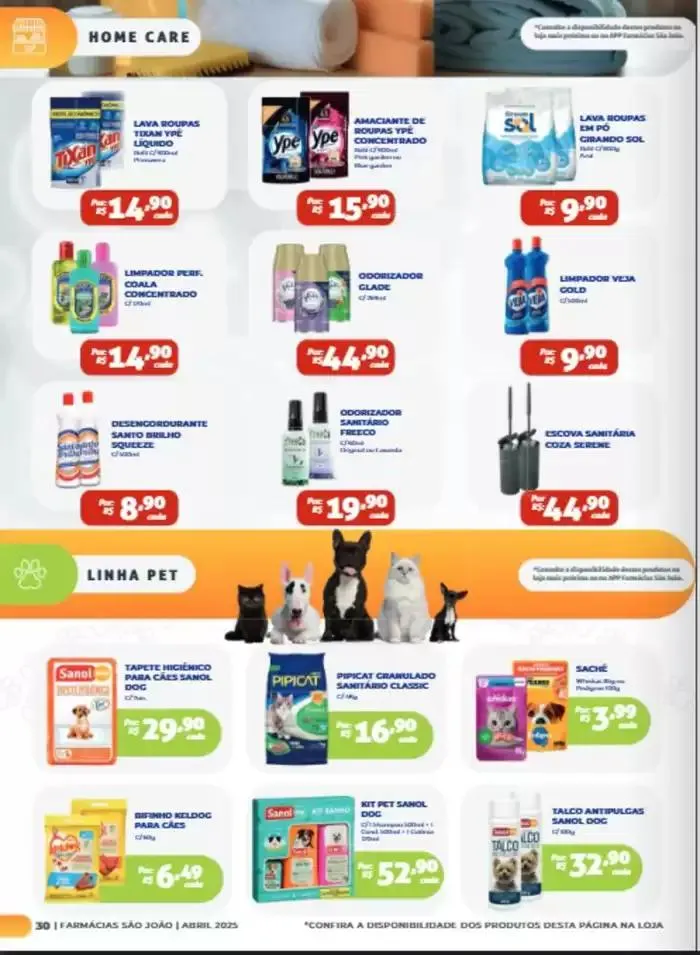 Encarte de Encarte Abril 2025 1 de abril até 30 de abril 2025 - Pagina 32