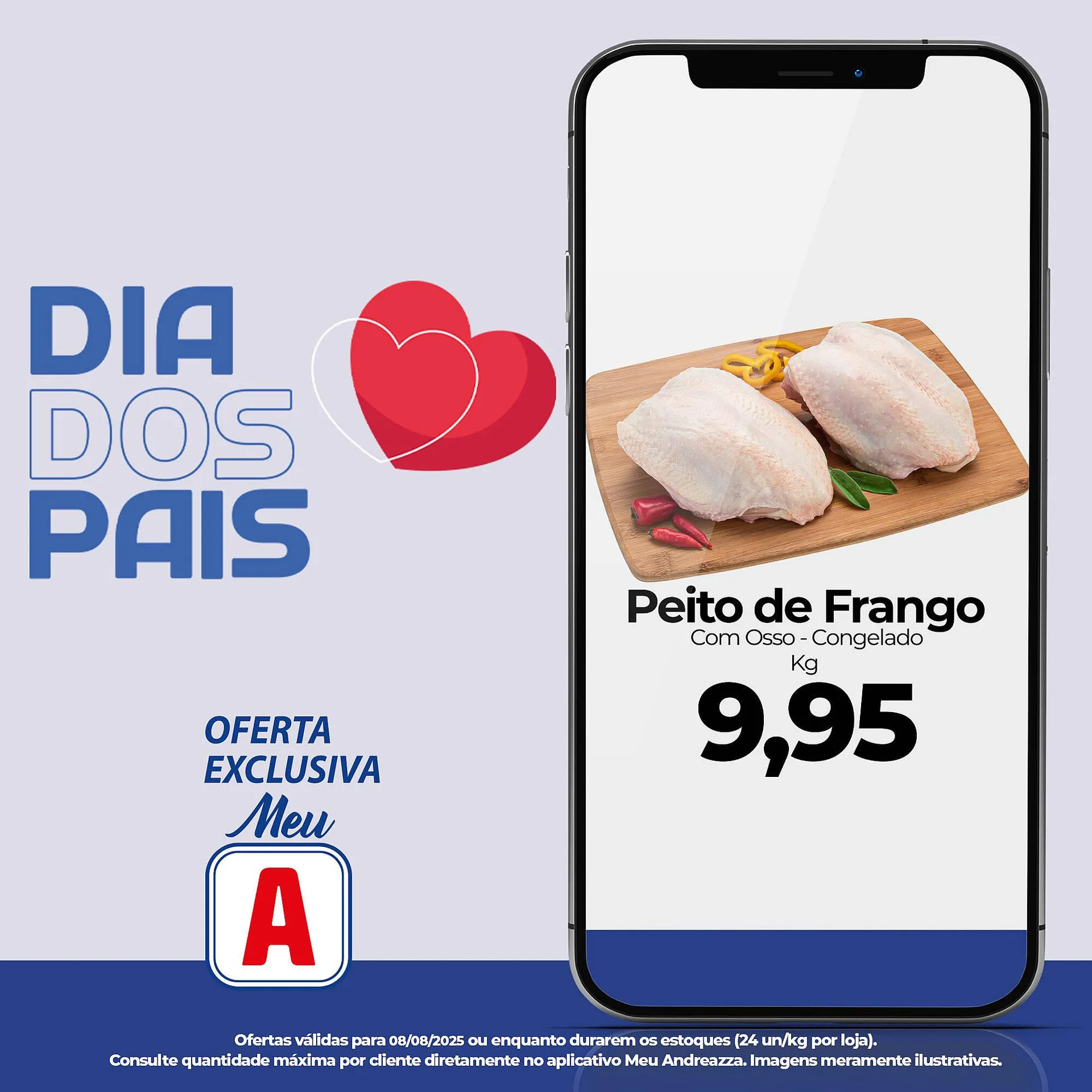 Encarte de Catálogo Supermercados Andreazza 8 de agosto até 9 de agosto 2025 - Pagina 1