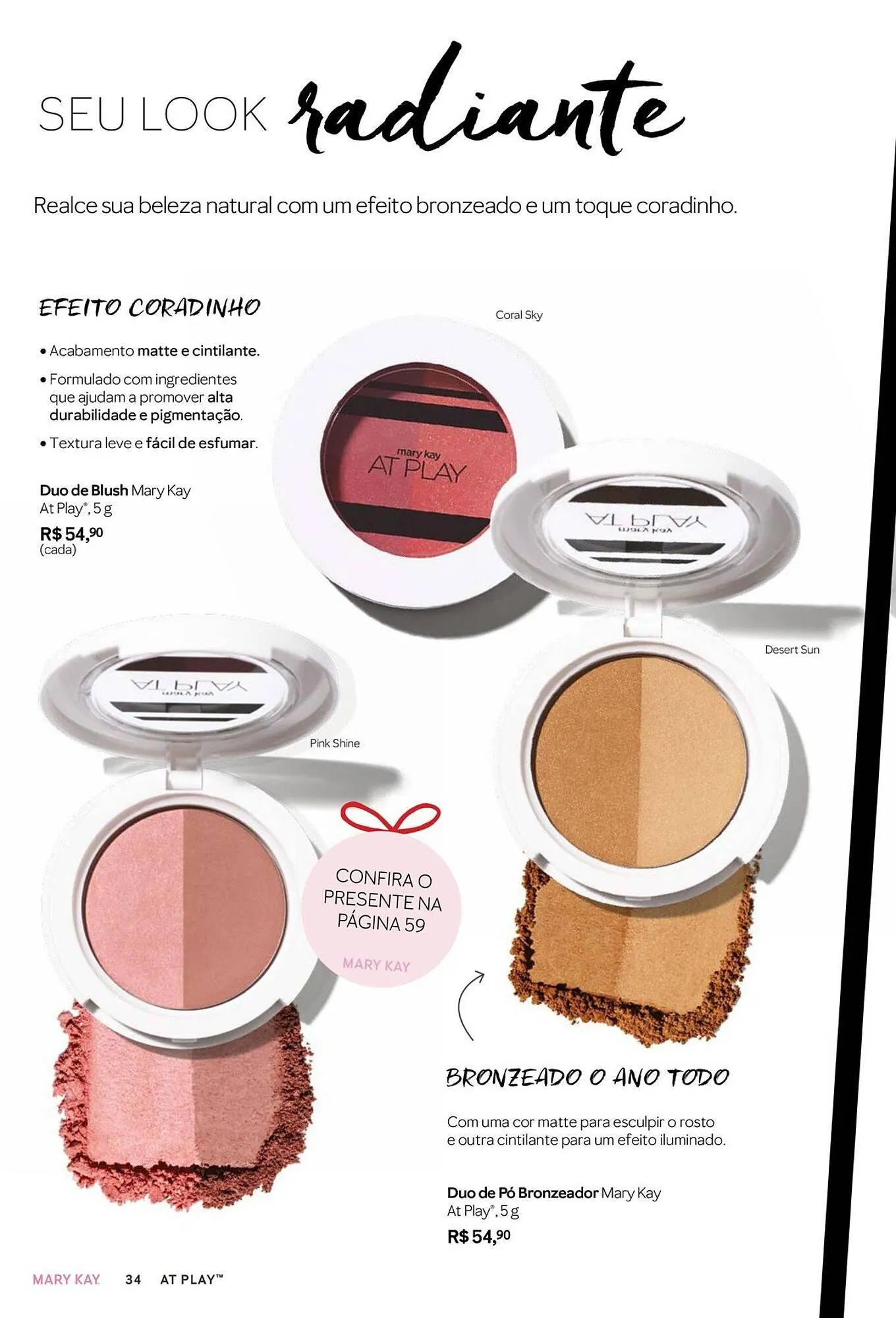 Encarte de Revista Mary Kay 1 de novembro até 31 de dezembro 2025 - Pagina 34