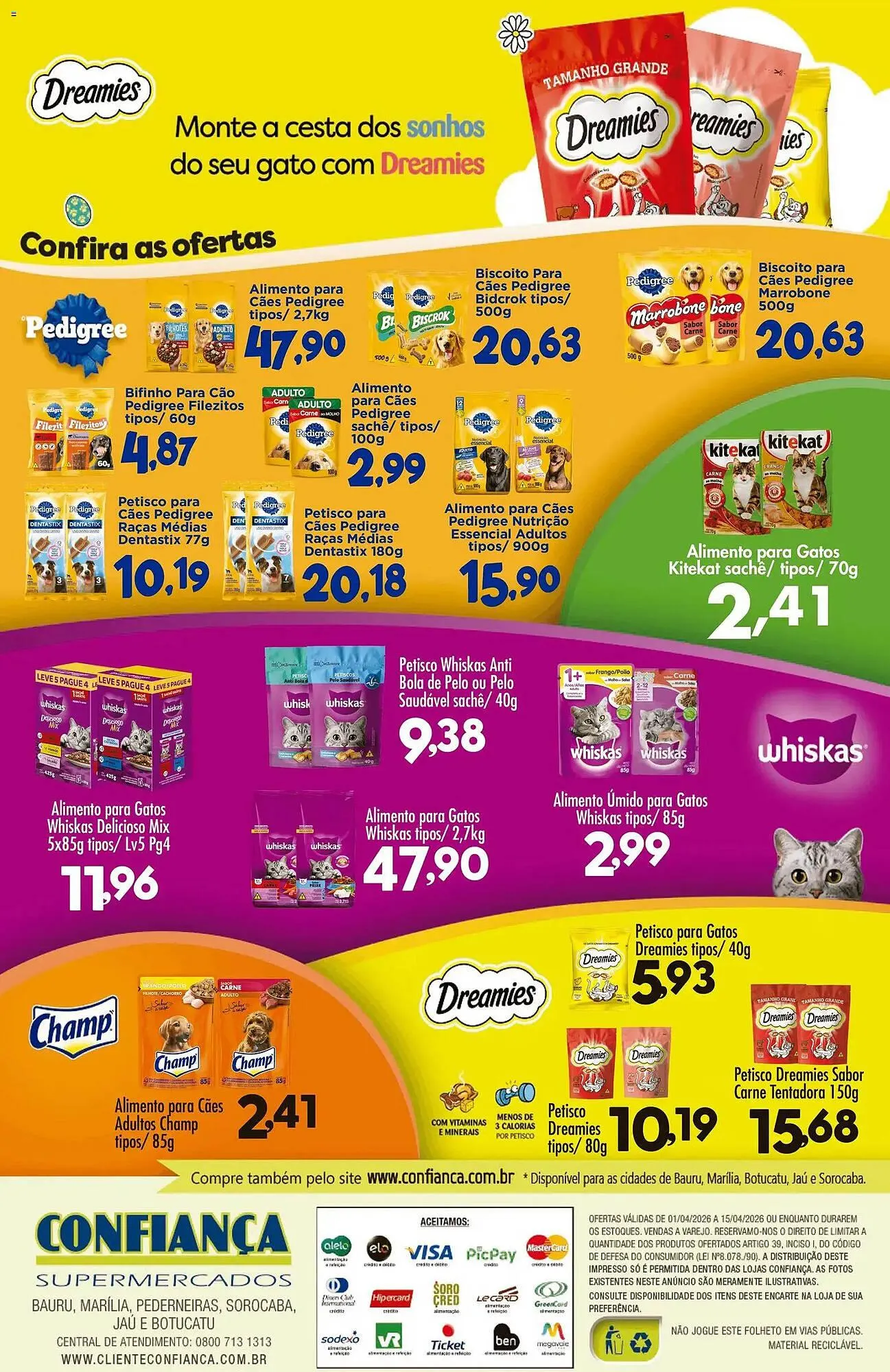 Encarte de Catálogo Confiança Supermercados 1 de abril até 16 de abril 2026 - Pagina 2