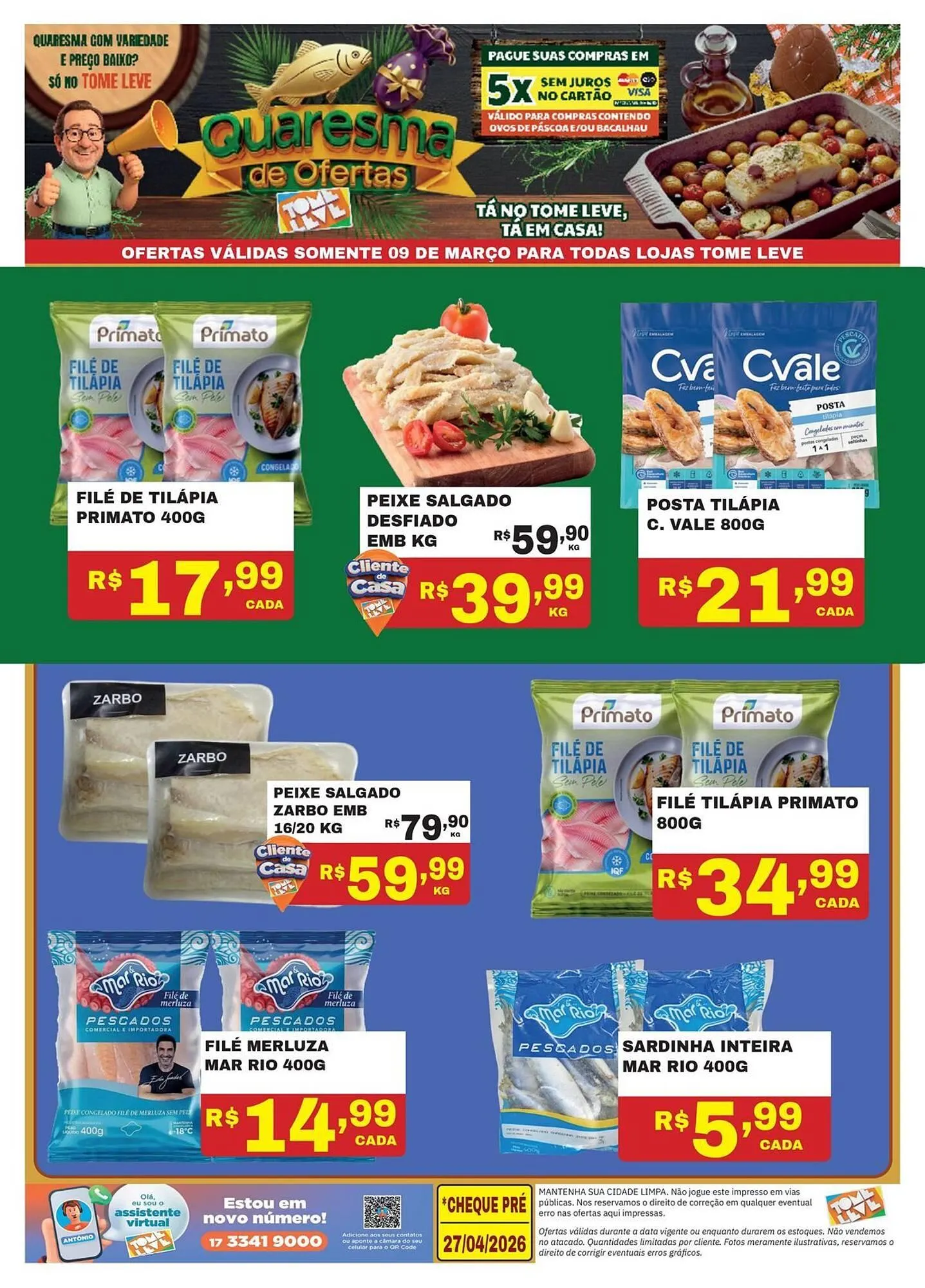 Encarte de Catálogo Tome Leve 16 de março até 16 de março 2026 - Pagina 2