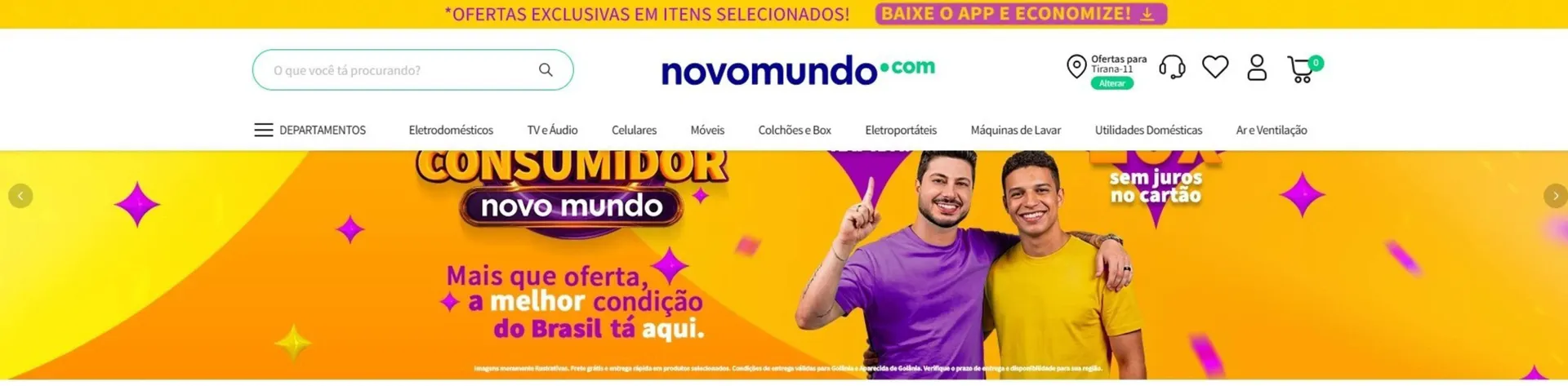 Encarte de Catálogo Novo Mundo 24 de março até 7 de abril 2026 - Pagina 1