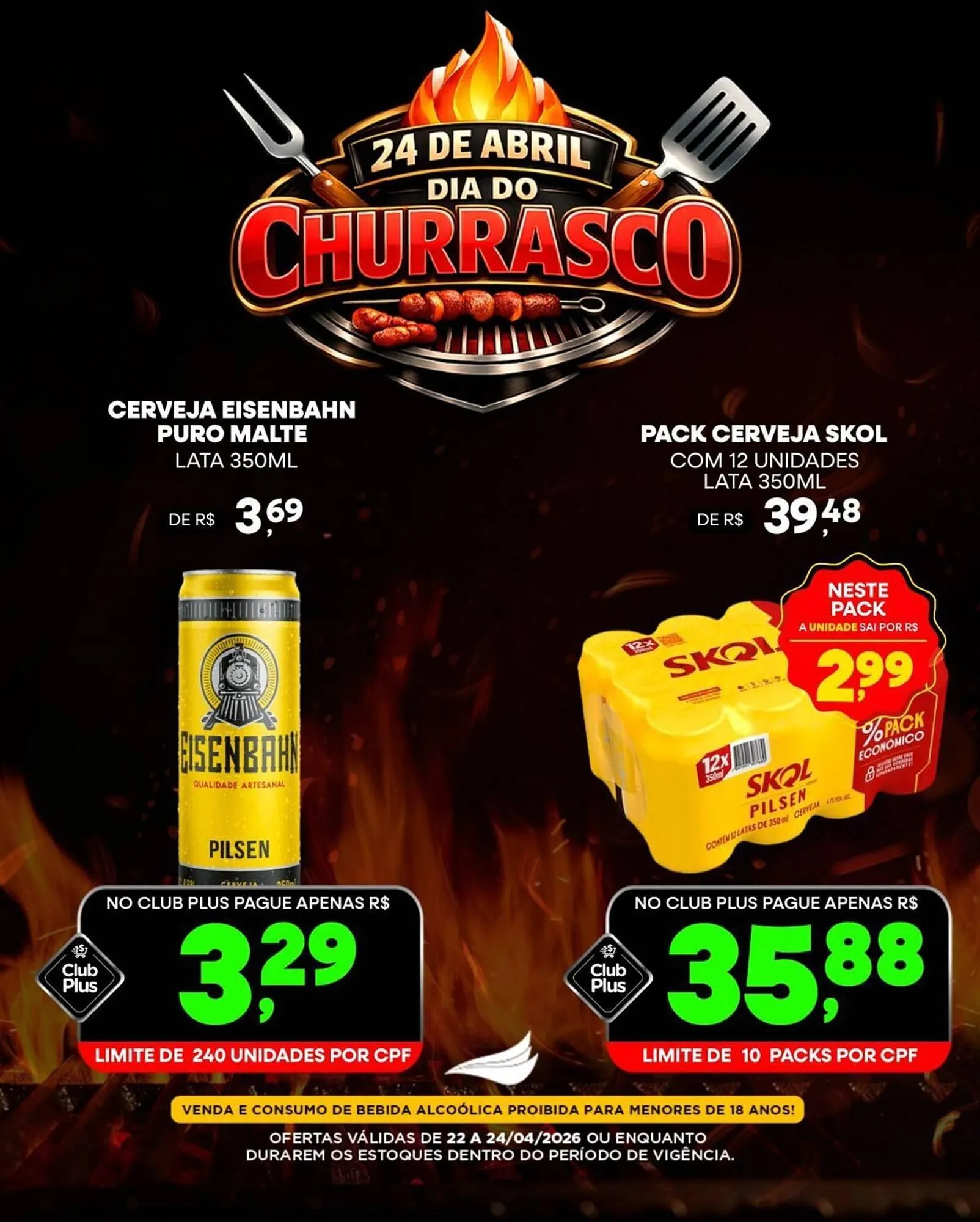 Encarte de Folheto Spasso Sabores 22 de abril até 24 de abril 2026 - Pagina 7