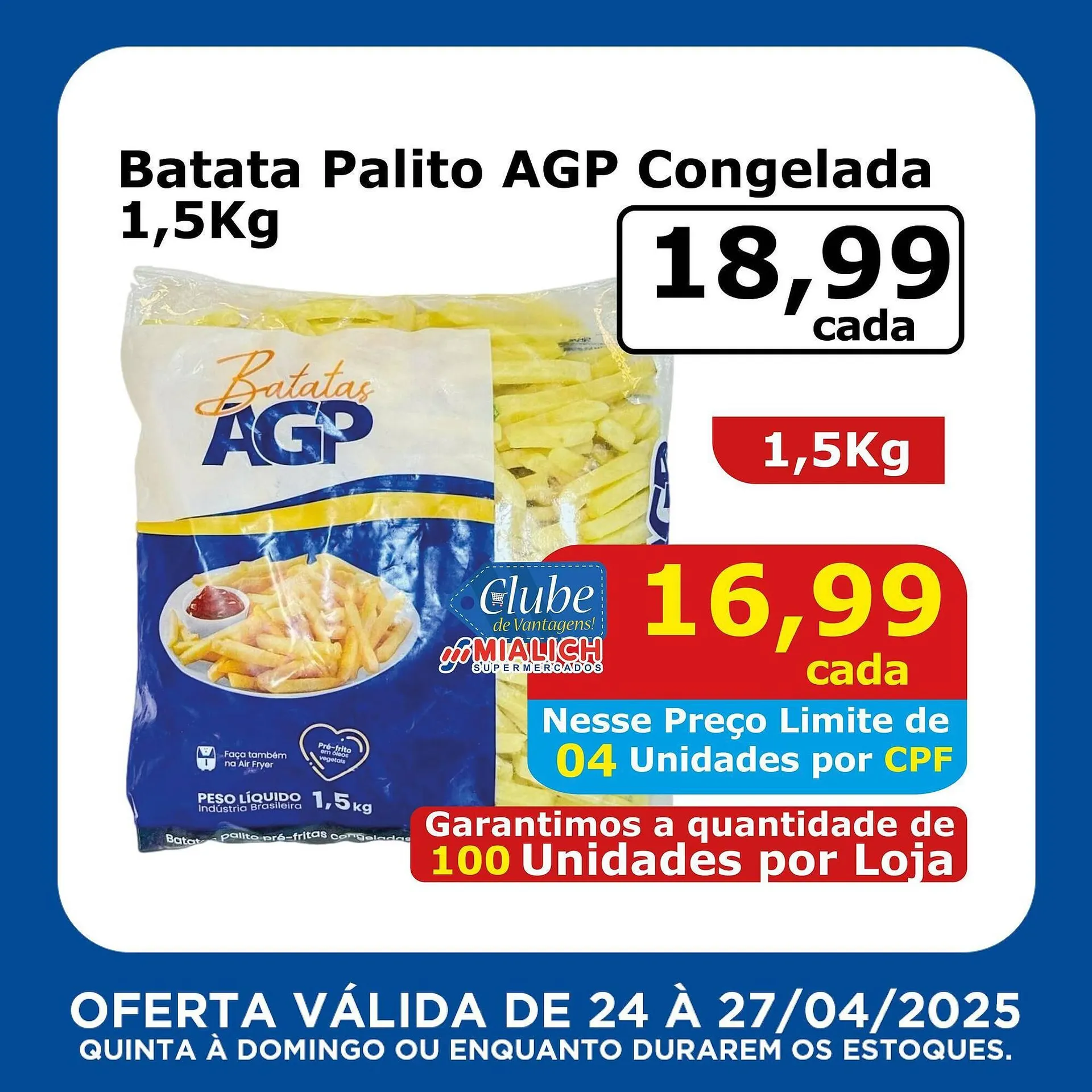 Encarte de Catálogo Mialich Supermercados 24 de abril até 27 de abril 2025 - Pagina 5