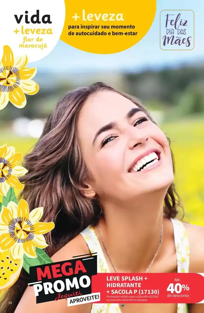 Encarte de Encarte Jequiti 21 de março até 1 de maio 2025 - Pagina 58