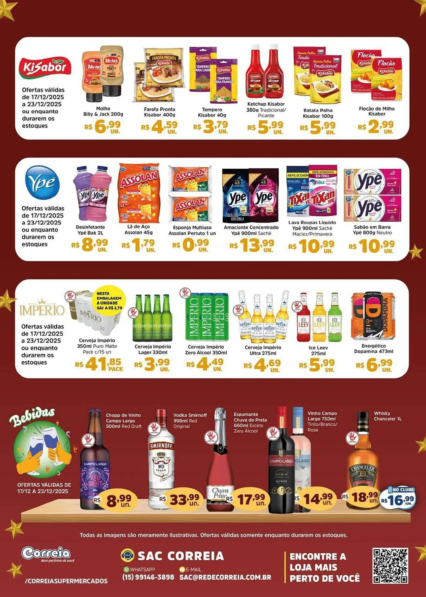 Encarte de Catálogo Supermercados Correia 17 de dezembro até 18 de dezembro 2025 - Pagina 4