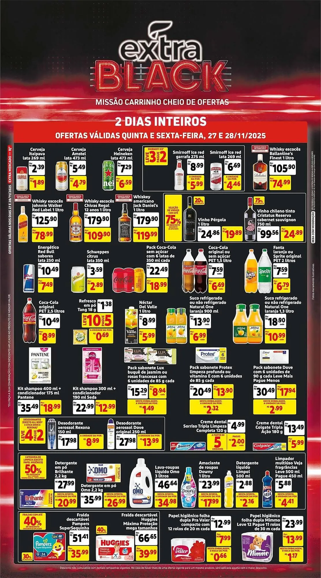 Encarte de Catálogo Extra 27 de novembro até 28 de novembro 2025 - Pagina 1