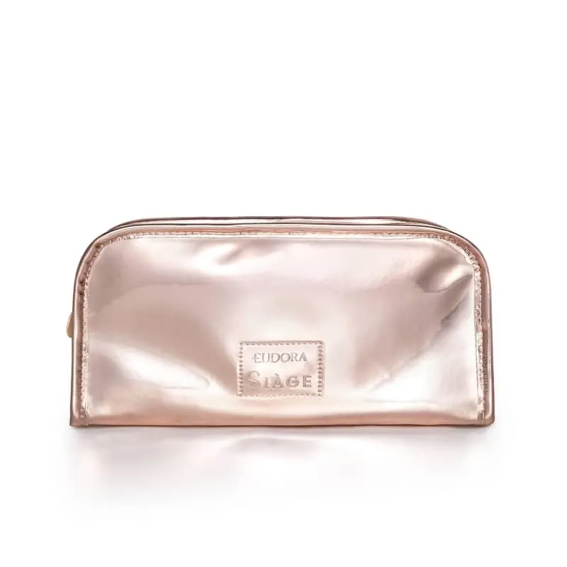 Nécessaire Rose Gold Metalizado Eudora Siàge