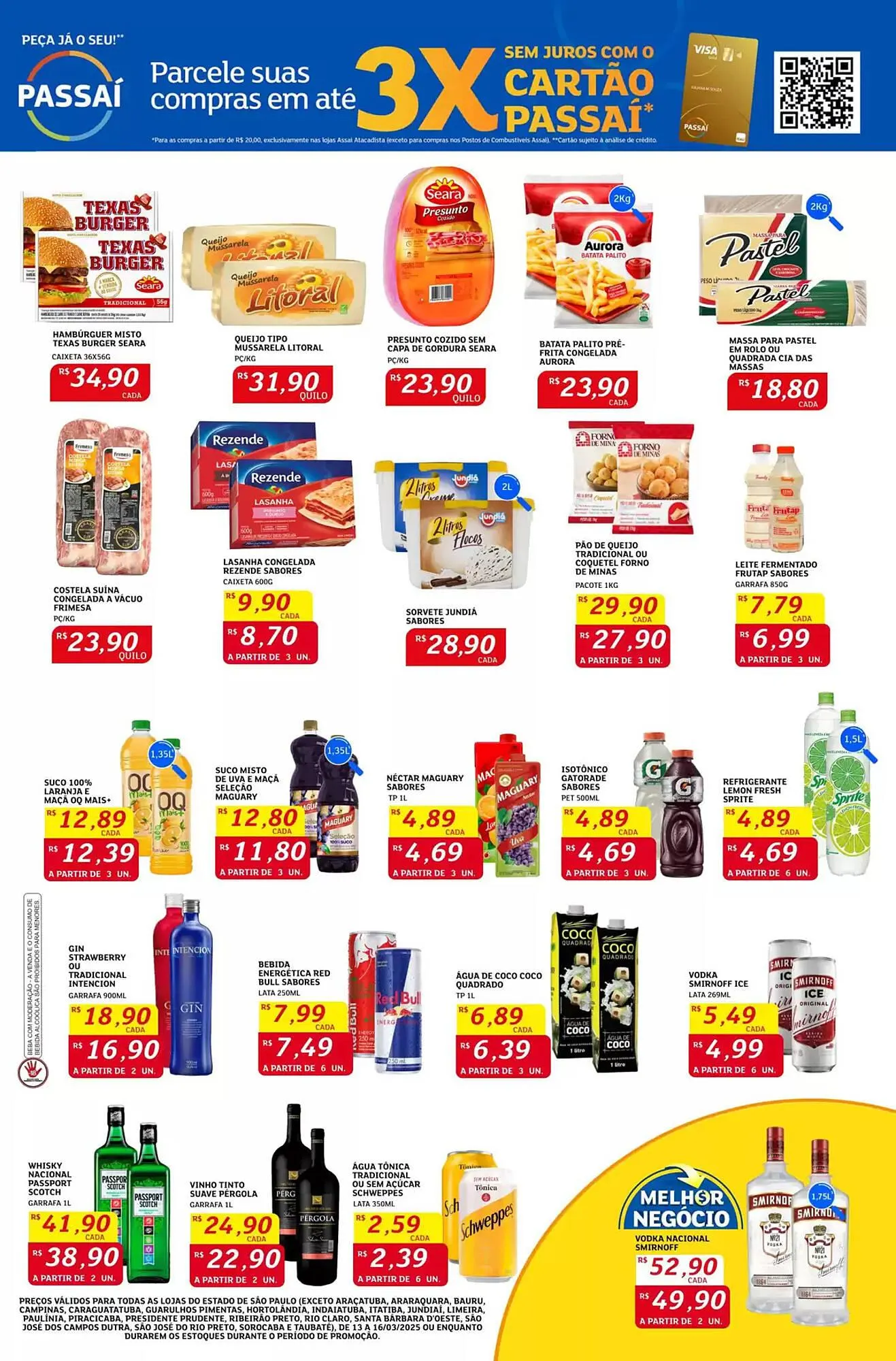 Encarte de Catálogo Assaí Atacadista 13 de março até 16 de março 2025 - Pagina 3