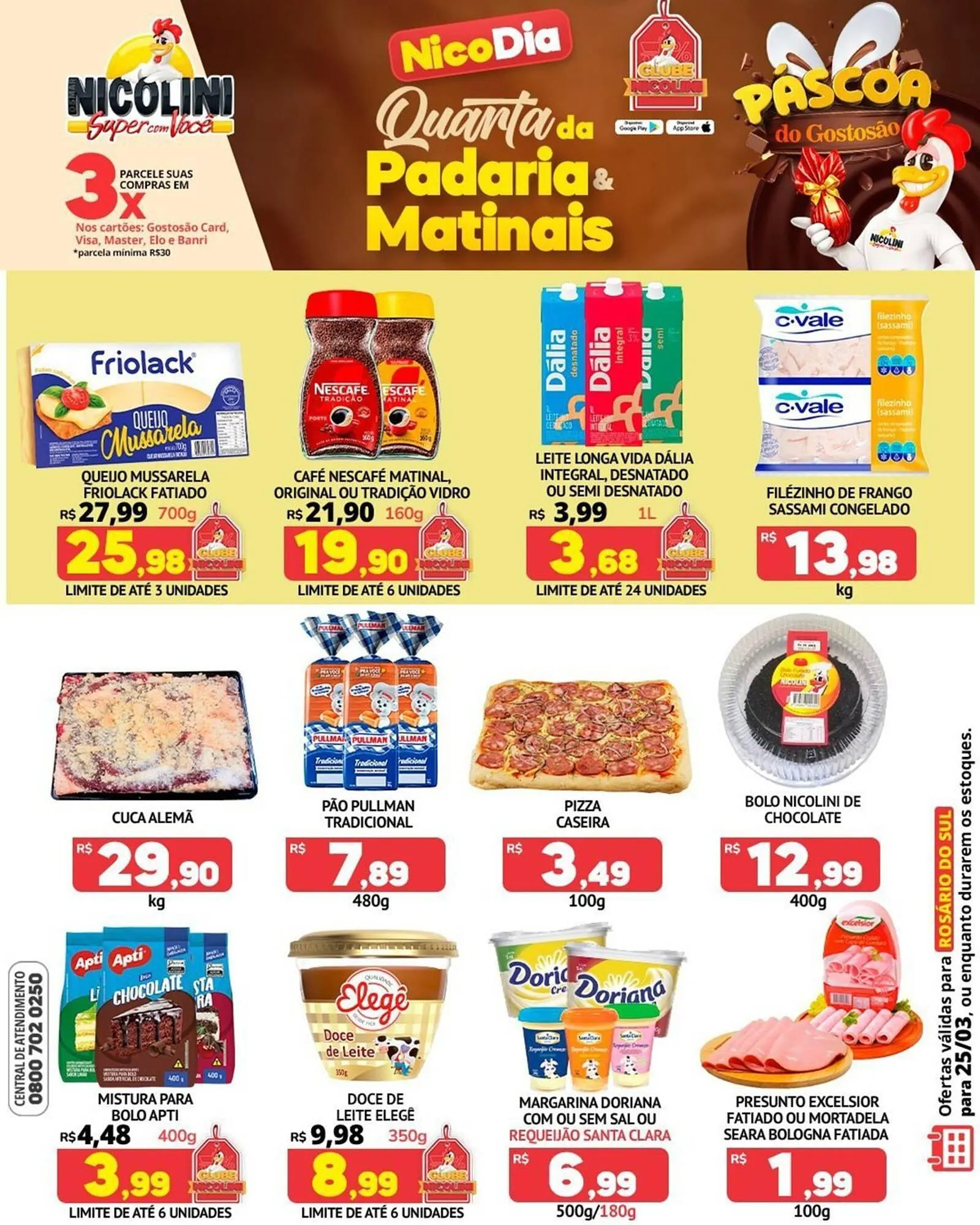 Encarte de Catálogo Super Nicolini 25 de março até 25 de março 2026 - Pagina 1