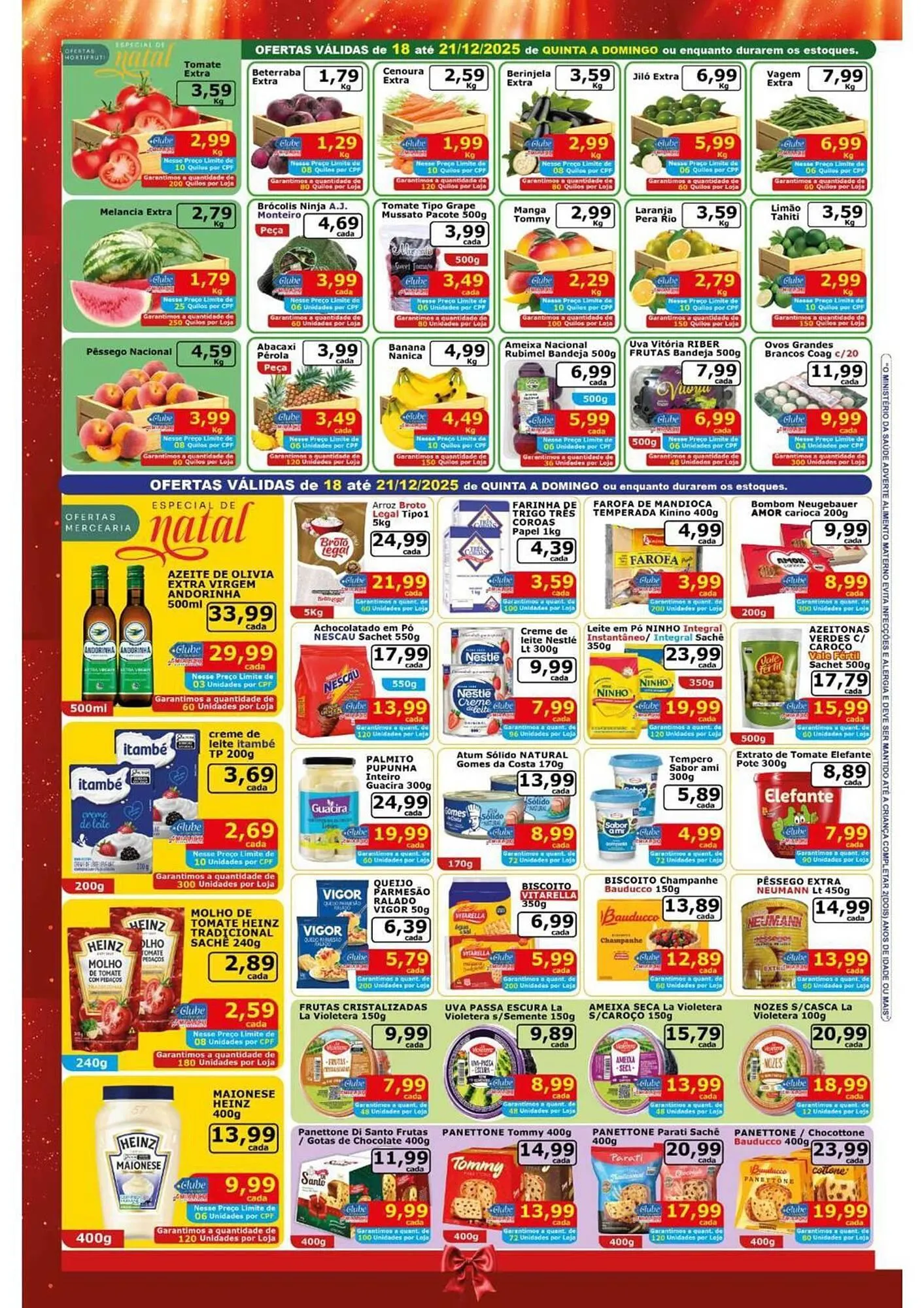 Encarte de Catálogo Mialich Supermercados 18 de dezembro até 21 de dezembro 2025 - Pagina 2