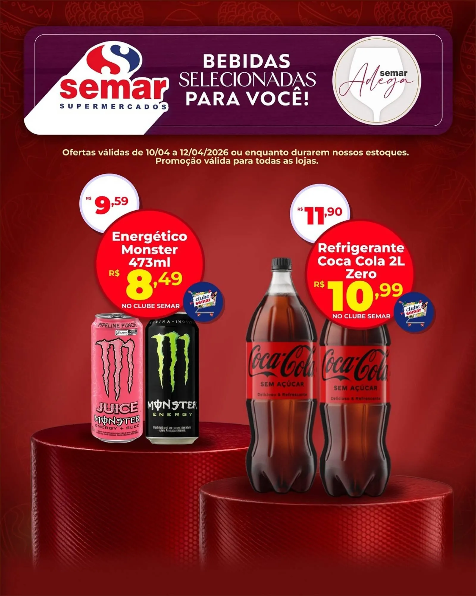 Encarte de Folheto Semar Supermercado 10 de abril até 12 de abril 2026 - Pagina 2