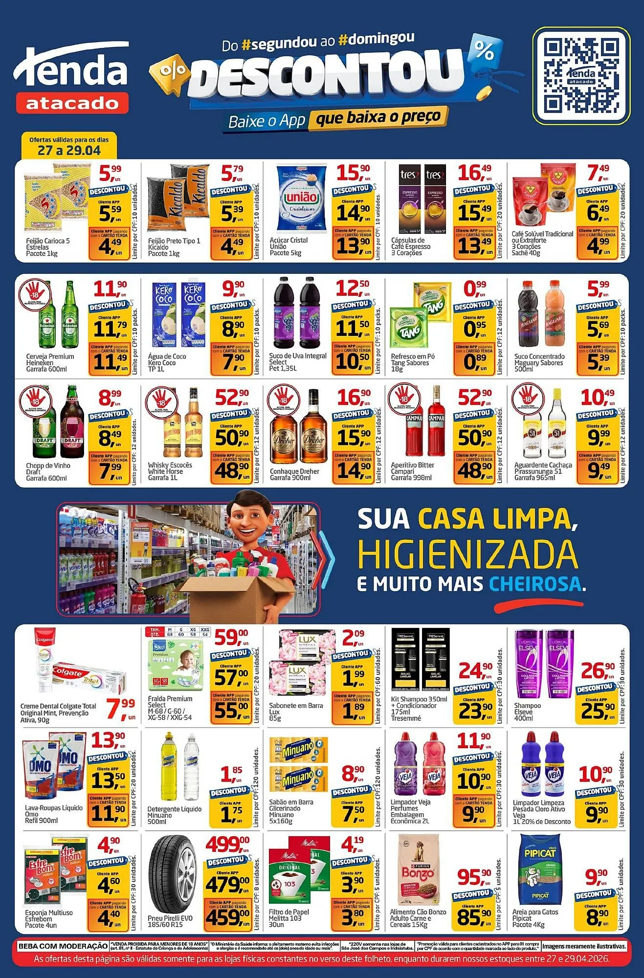 Encarte de Folheto Tenda Atacado 27 de abril até 29 de abril 2026 - Pagina 3