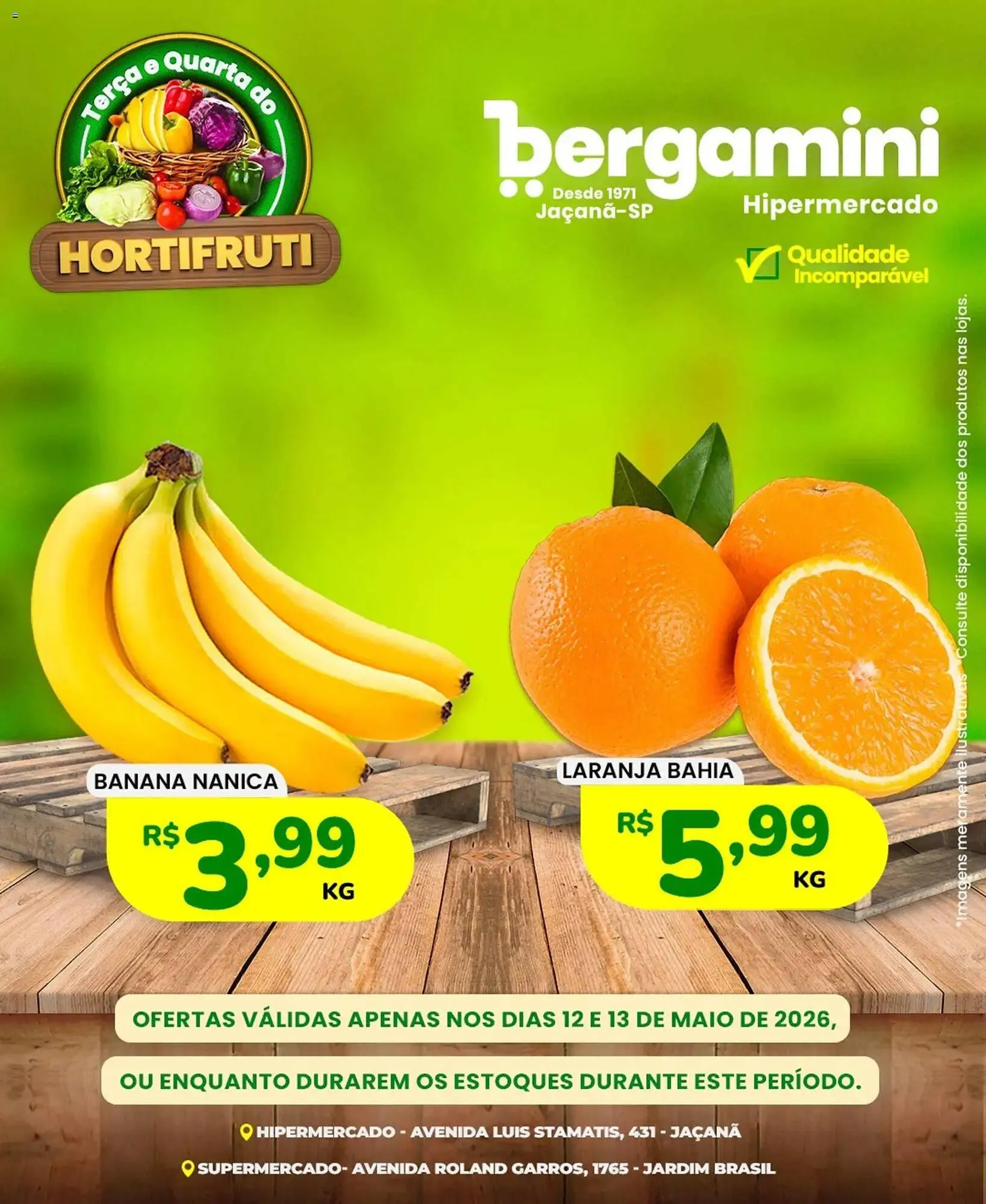 Encarte de Catálogo Supermercado Bergamini 12 de maio até 13 de maio 2026 - Pagina 2