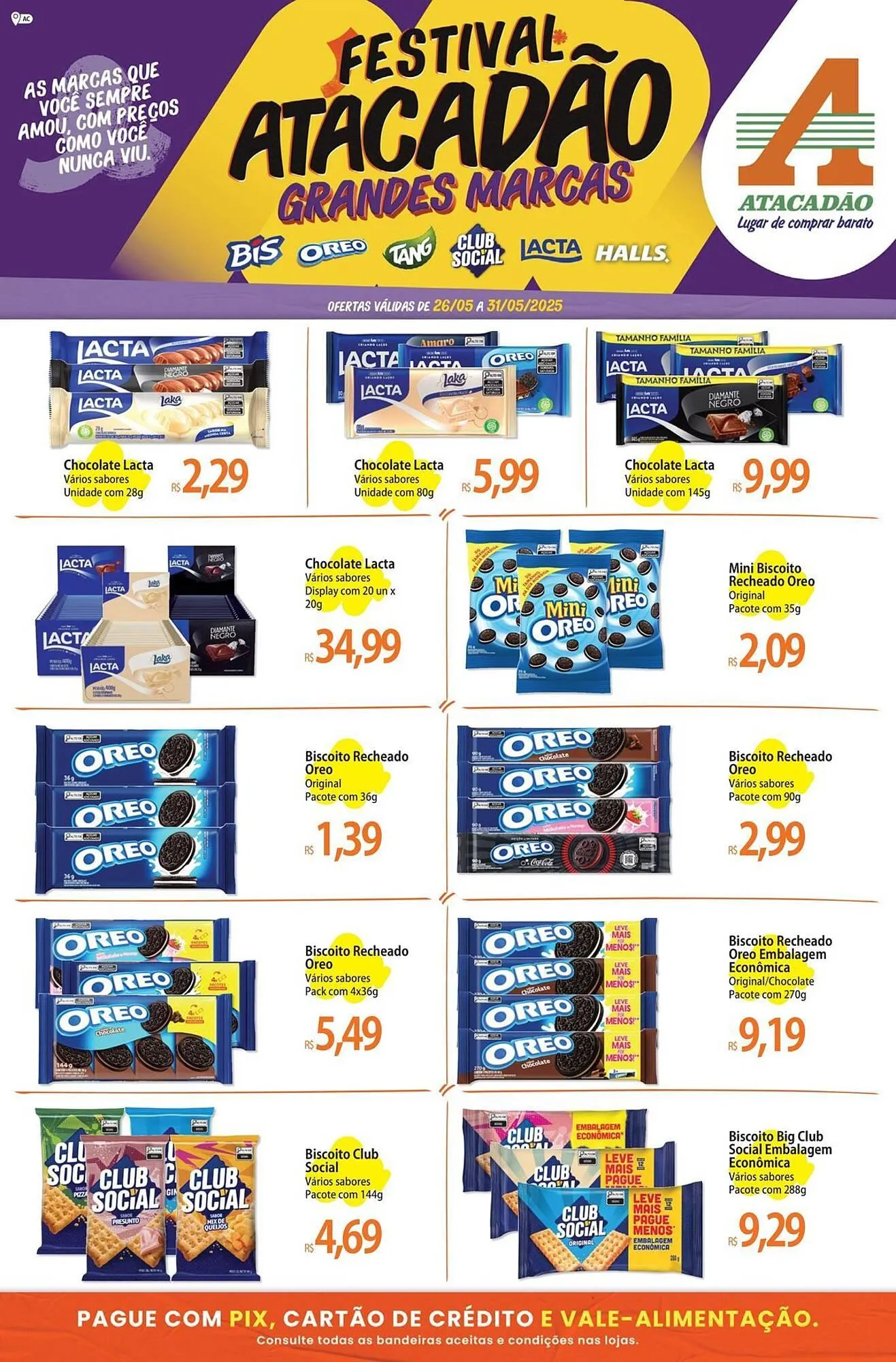Encarte de Catálogo Atacadão 26 de maio até 31 de maio 2025 - Pagina 1