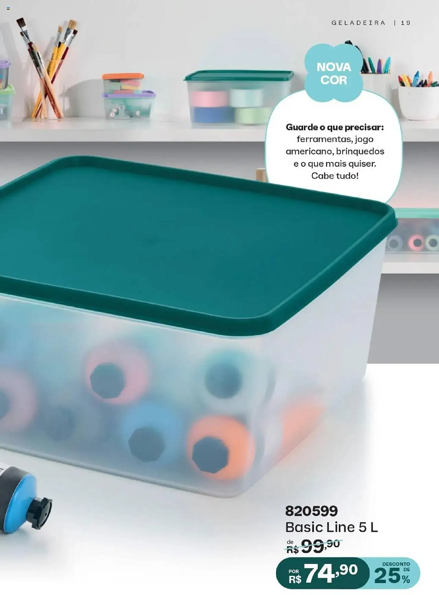 Encarte de Catálogo Tupperware 16 de junho até 14 de agosto 2025 - Pagina 19