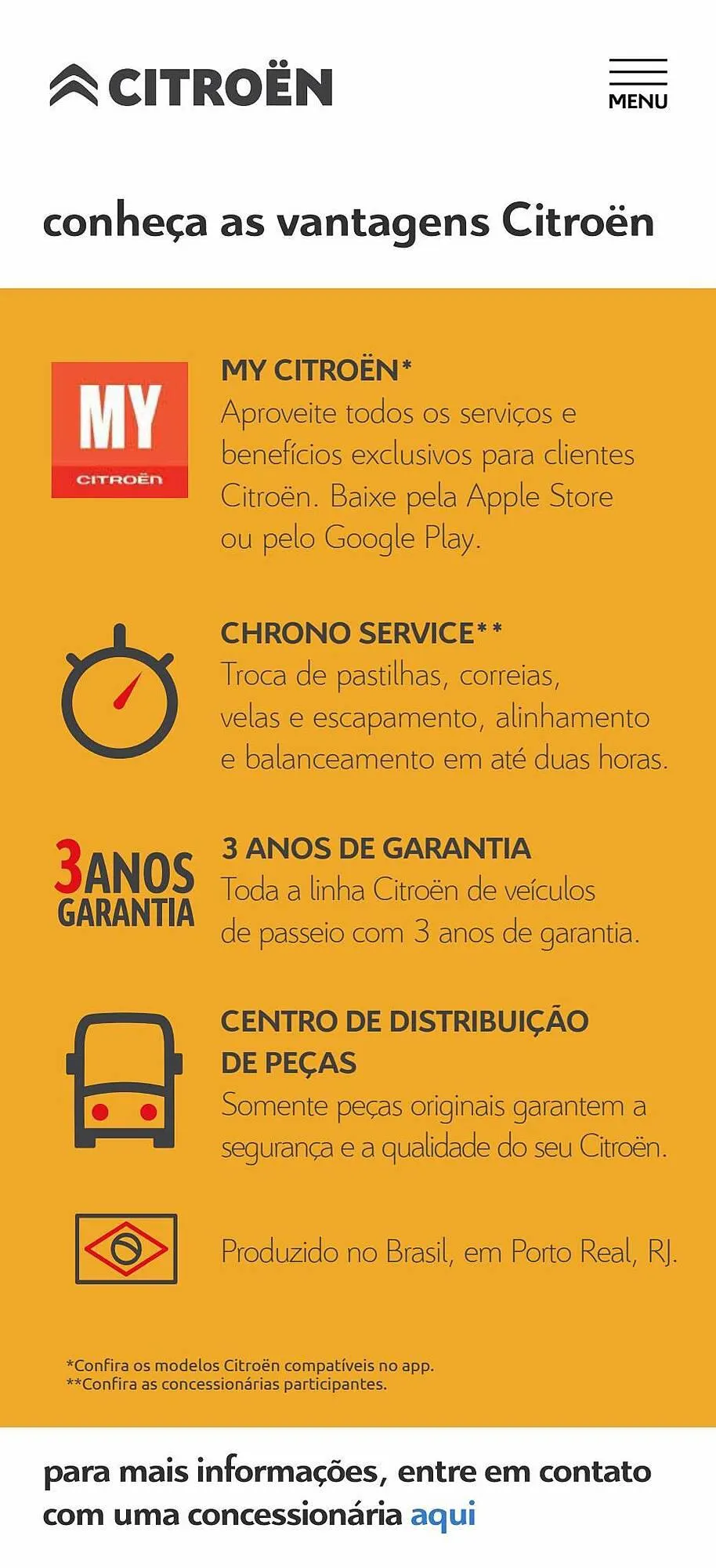 Encarte de Catálogo Citroën 14 de julho até 20 de janeiro 2024 - Pagina 34