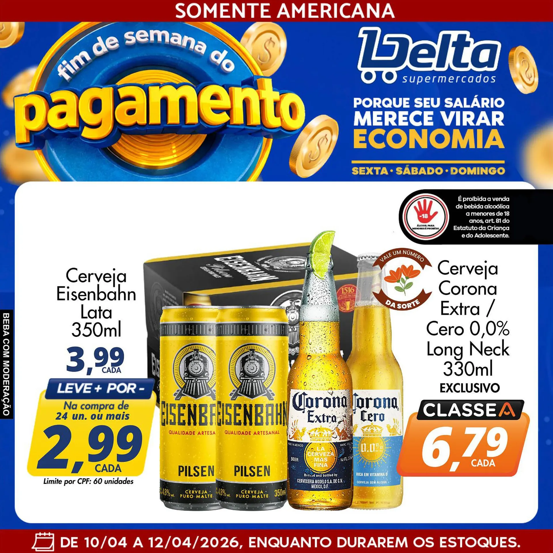 Encarte de Catálogo Delta Supermercados 10 de abril até 12 de abril 2026 - Pagina 2