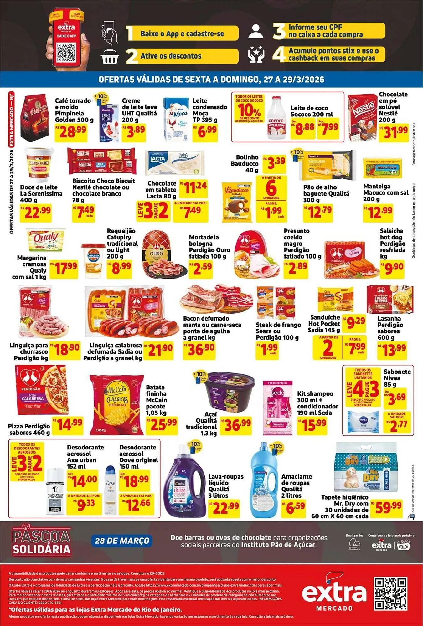 Encarte de Encarte Mercado Extra 27 de março até 29 de março 2026 - Pagina 2