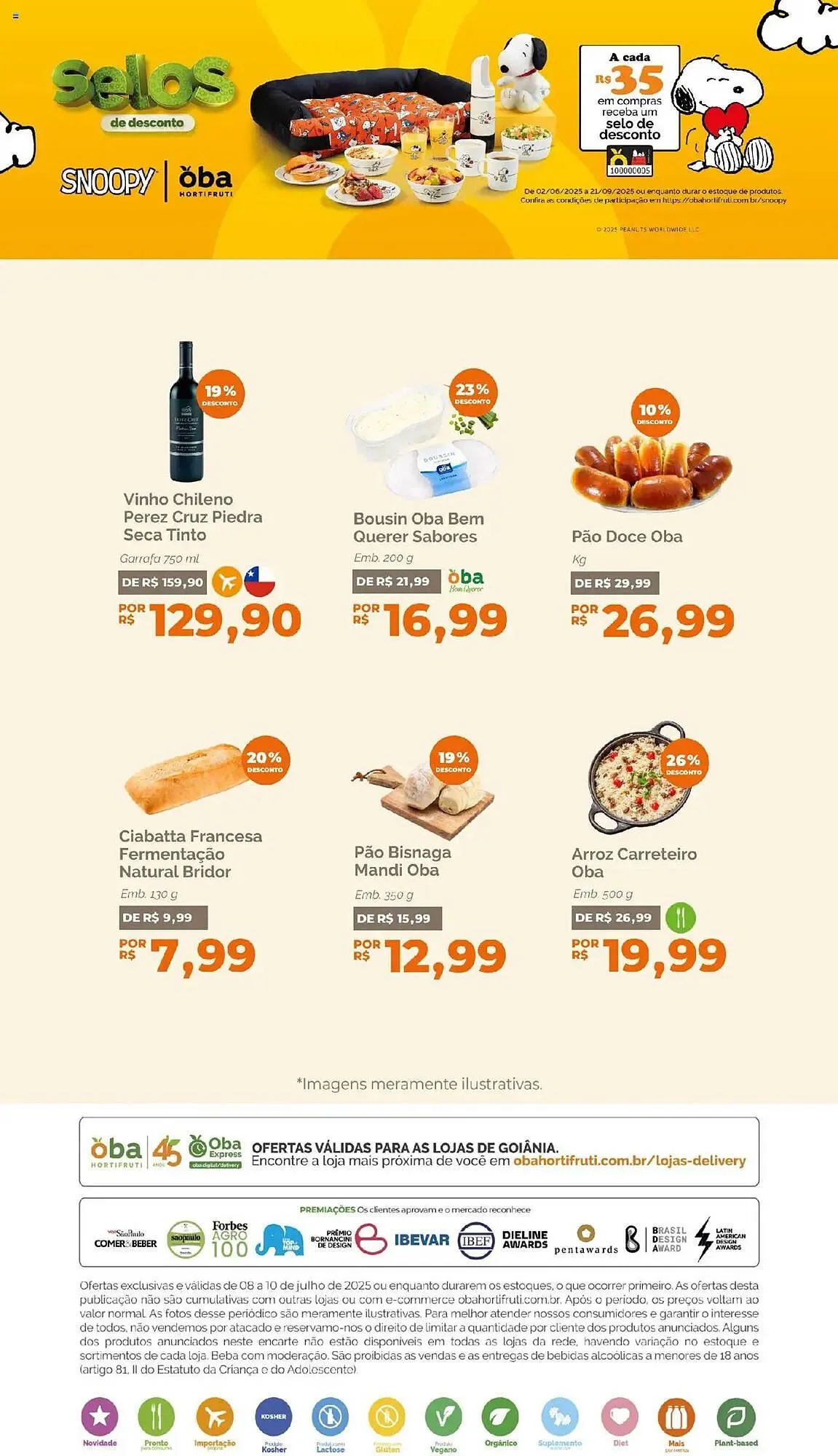 Encarte de Catálogo Oba Hortifruti 8 de julho até 10 de julho 2025 - Pagina 6