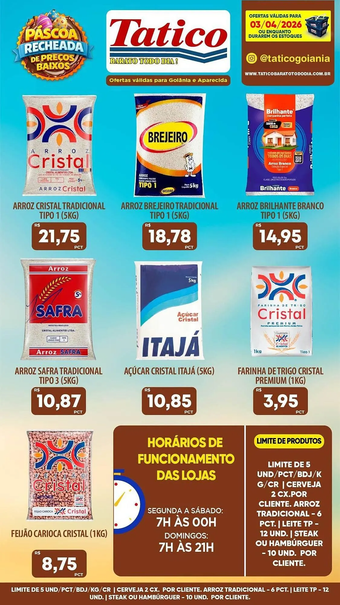 Encarte de Tabloide Tatico 3 de abril até 3 de abril 2026 - Pagina 1