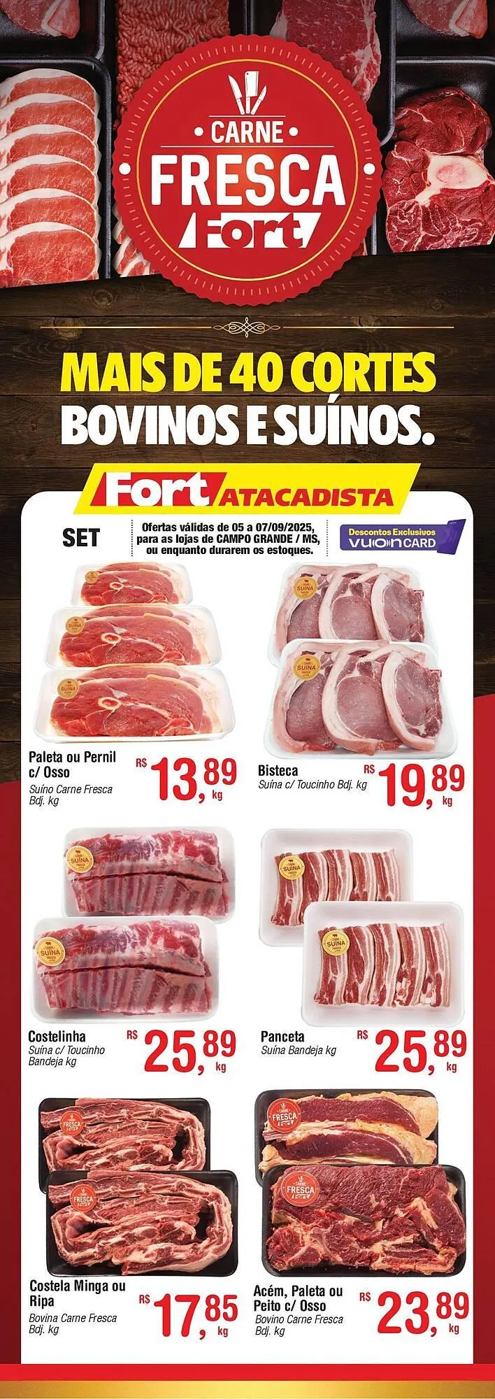 Encarte de Tabloide Fort Atacadista 5 de setembro até 7 de setembro 2025 - Pagina 1