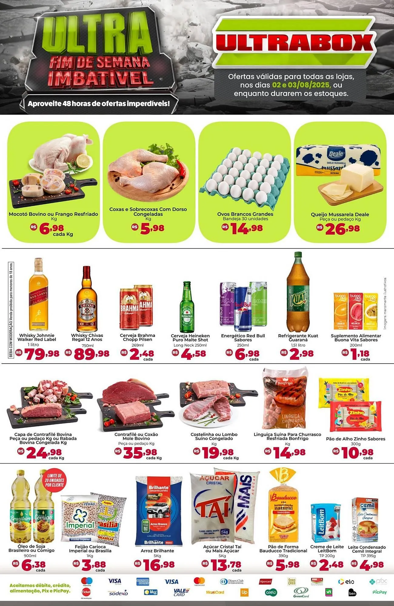 Encarte de Catálogo Ultrabox 2 de agosto até 3 de agosto 2025 - Pagina 1