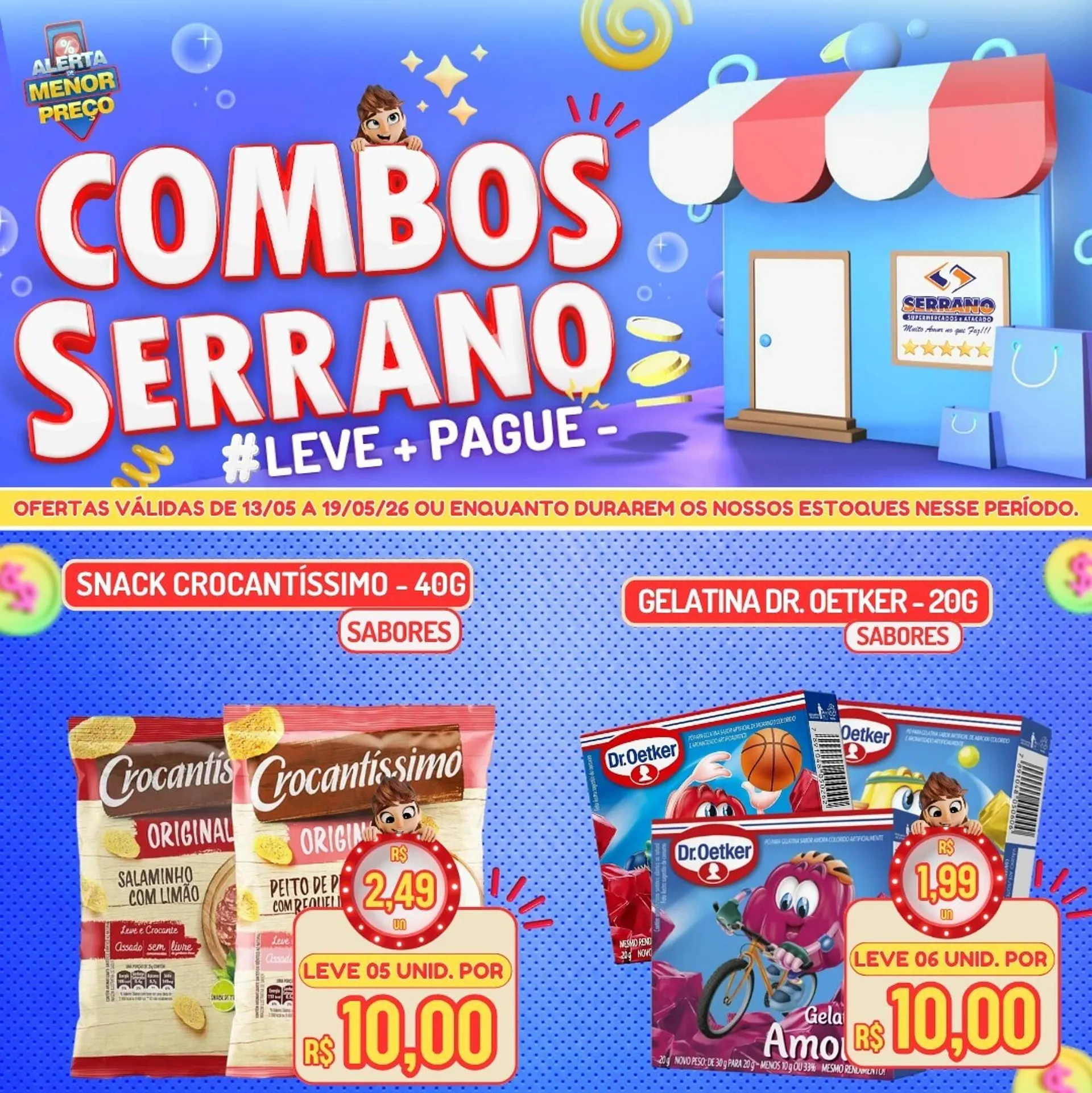 Encarte de Catálogo Serrano Supermercado 13 de maio até 19 de maio 2026 - Pagina 5