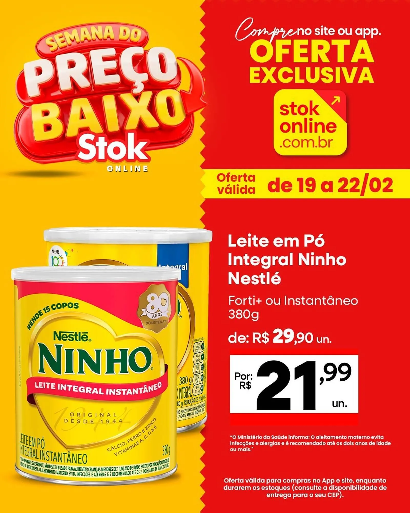 Encarte de Encarte Stok Center 19 de fevereiro até 22 de fevereiro 2026 - Pagina 1