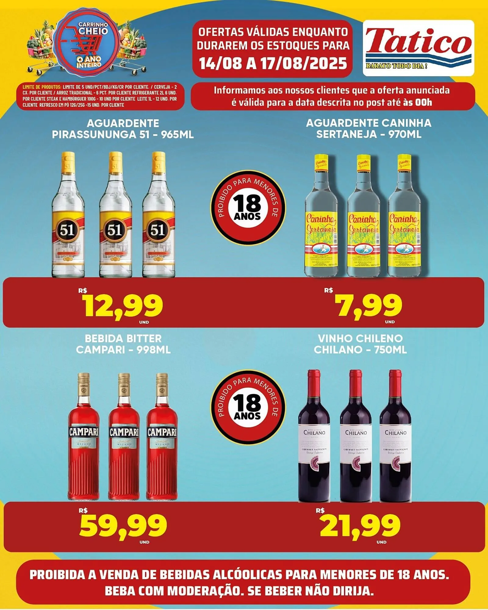 Encarte de Catálogo Tatico 14 de agosto até 17 de agosto 2025 - Pagina 5