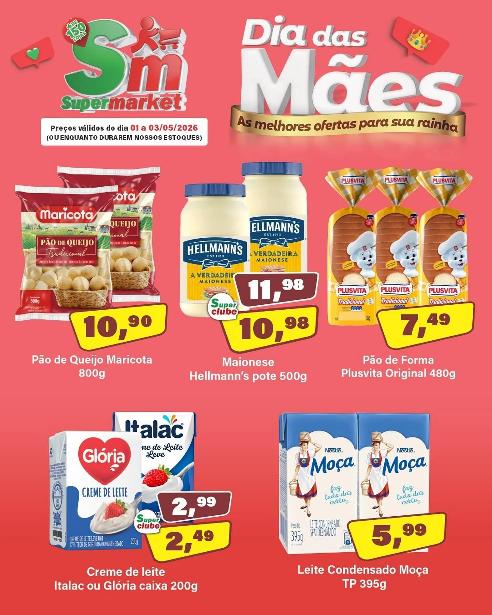 Encarte de Catálogo Floresta Supermercados 1 de maio até 3 de maio 2026 - Pagina 3