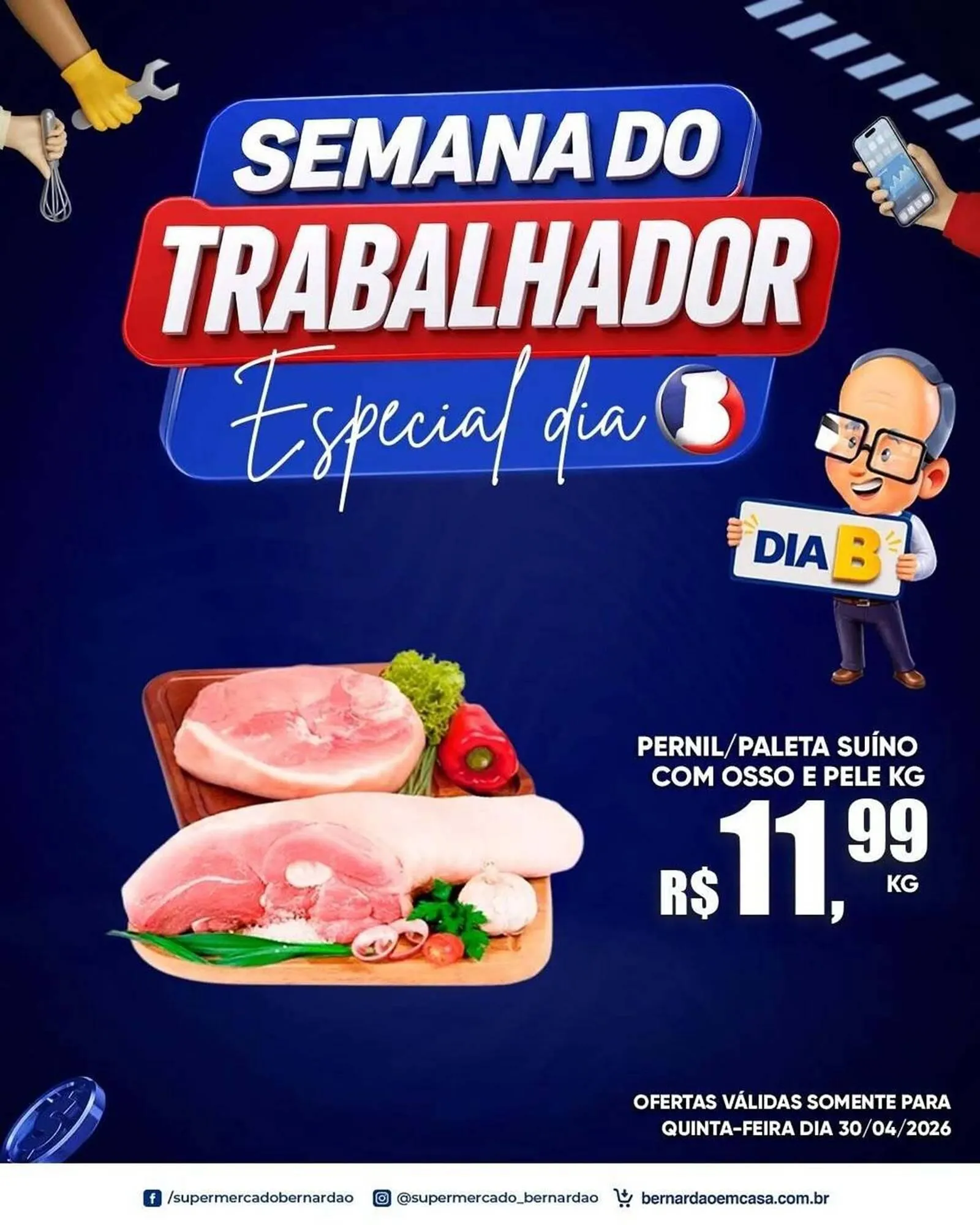 Encarte de Catálogo Supermercado Bernardão 30 de abril até 30 de abril 2026 - Pagina 5
