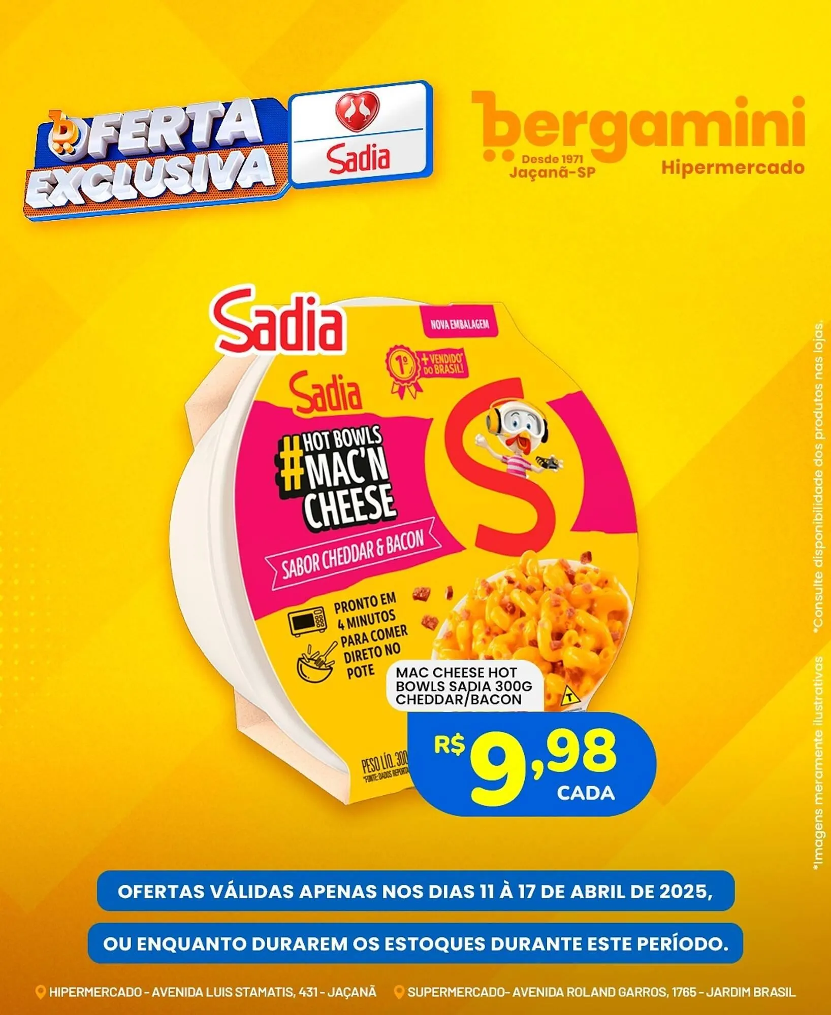 Encarte de Catálogo Supermercado Bergamini 11 de abril até 17 de abril 2025 - Pagina 3